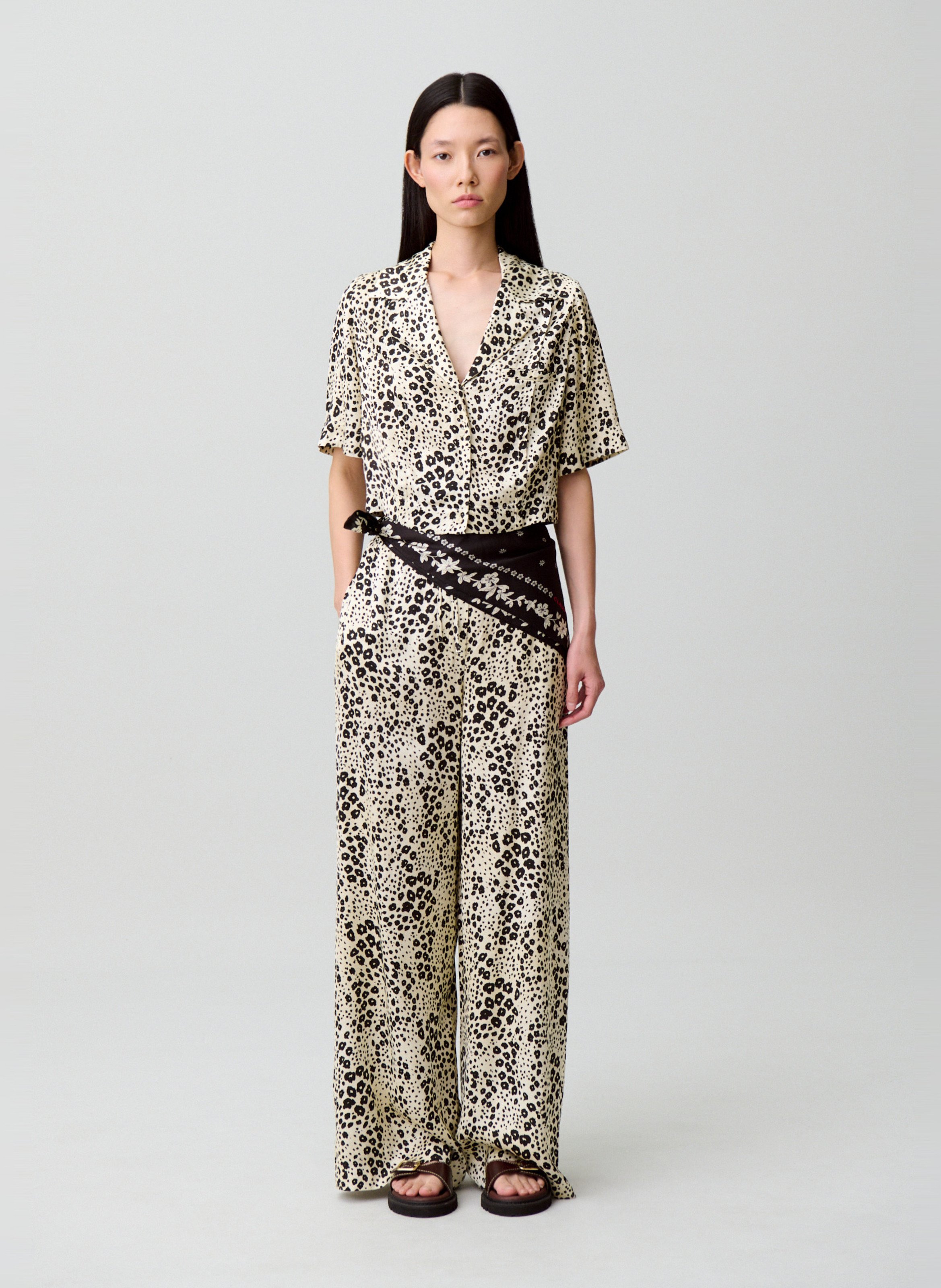 Chemise col tailleur  CLAUDIE PIERLOT Multicolore