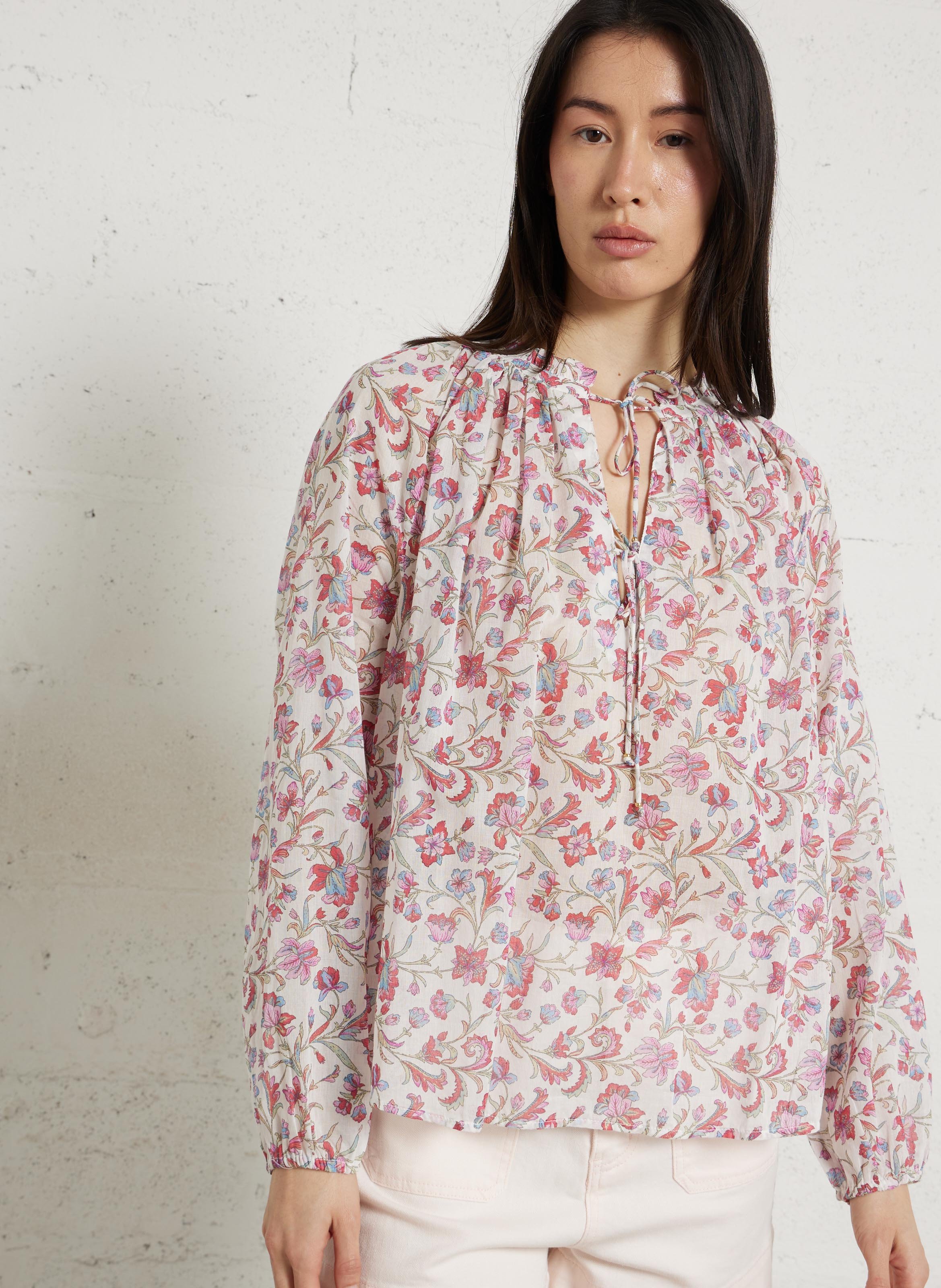 Blouse droite imprimée LOUISE MISHA Multicolore