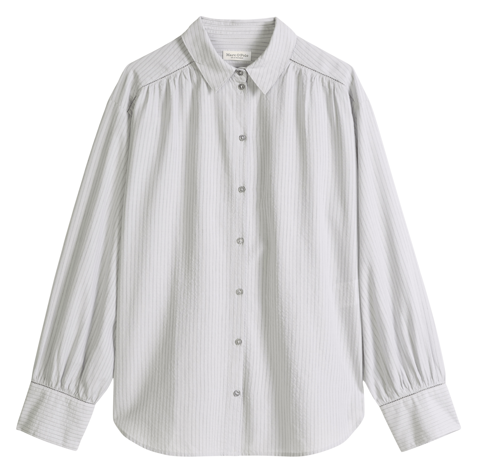 Printed cotton-blend shirt MARC O'POLO Multicolored