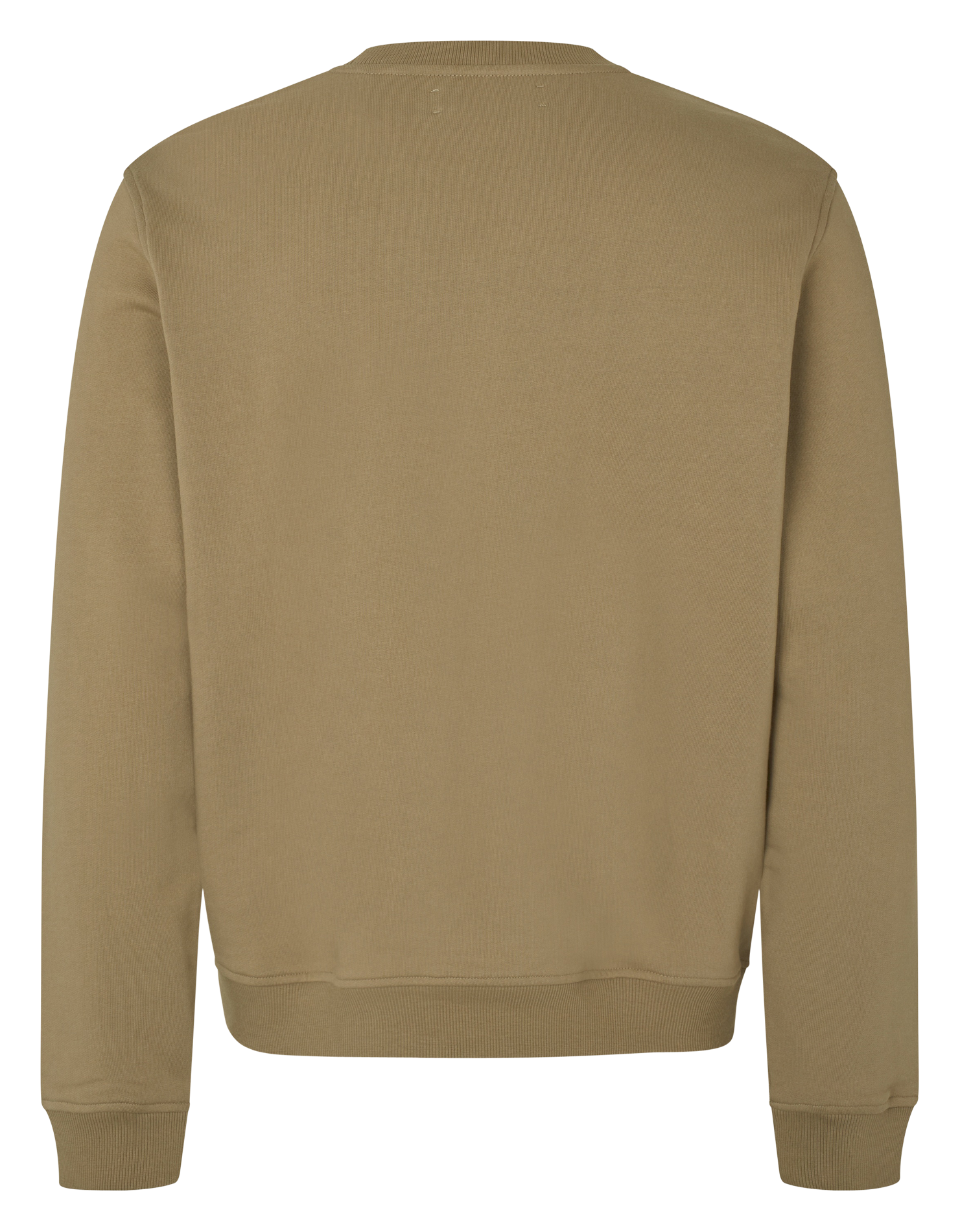 Round-neck organic cotton sweatshirt SAMSOE SAMSOE Green