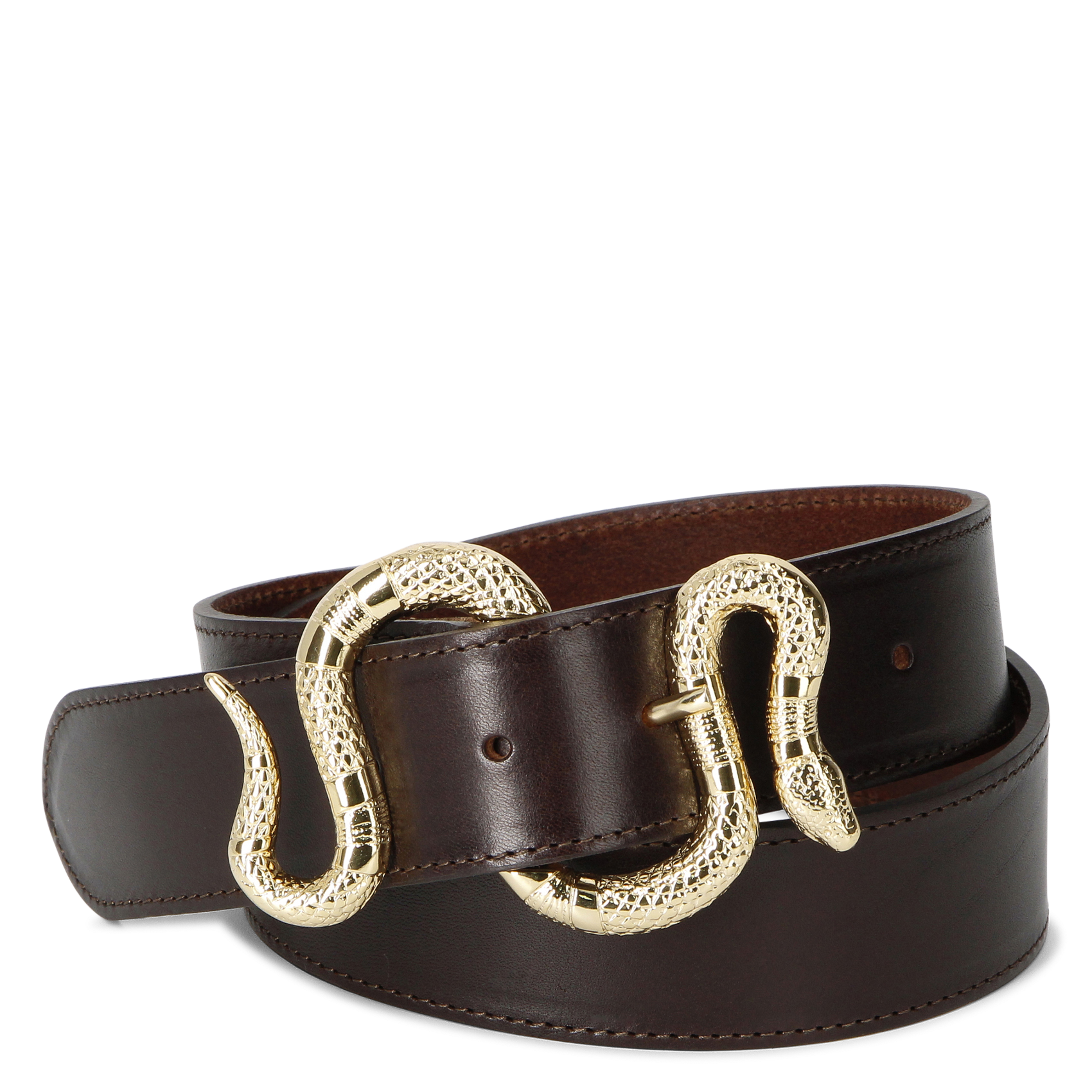 - Buckle closure. - Width: 3 cm.  HERBERT FRERE SOEUR Brown
