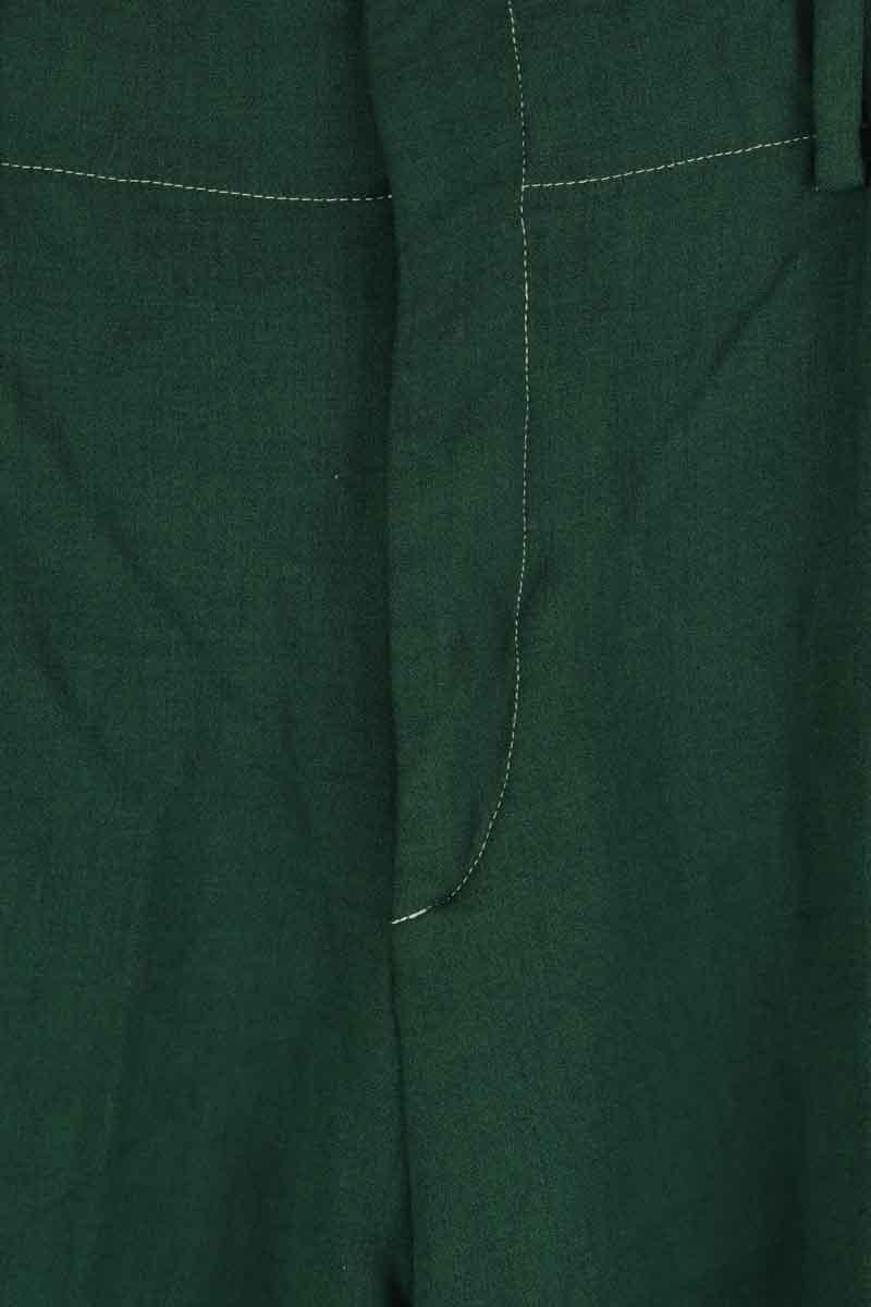 Straight-cut pants ISABEL MARANT - Seconde Main Green