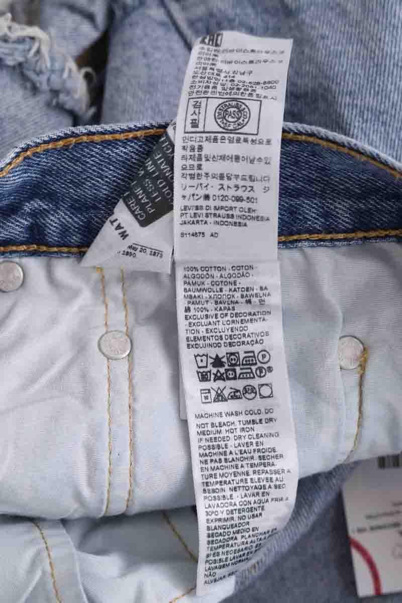 Mini shorts LEVI'S - Seconde main Blue