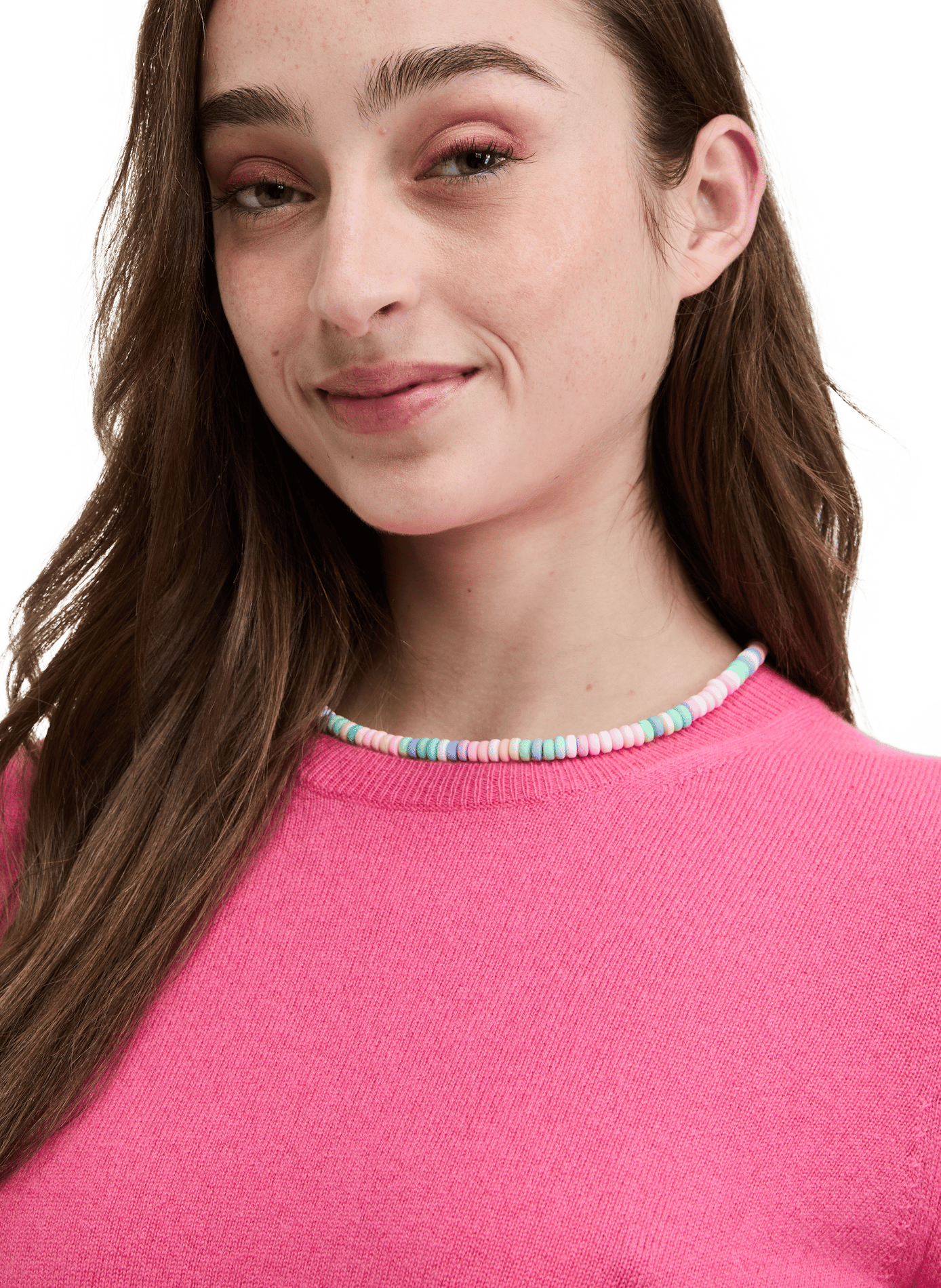 Cashmere sweater AU PRINTEMPS PARIS Pink