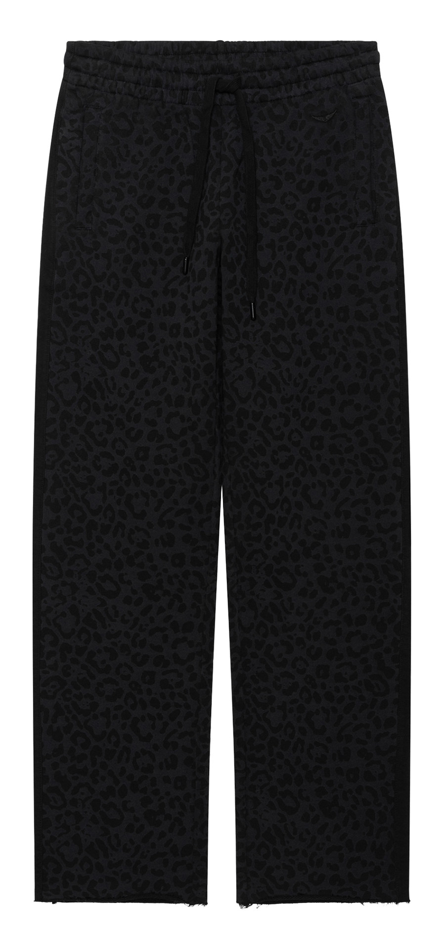 Gerader Jogginghose aus Leoparden-Jacquard ZADIG&VOLTAIRE Grau