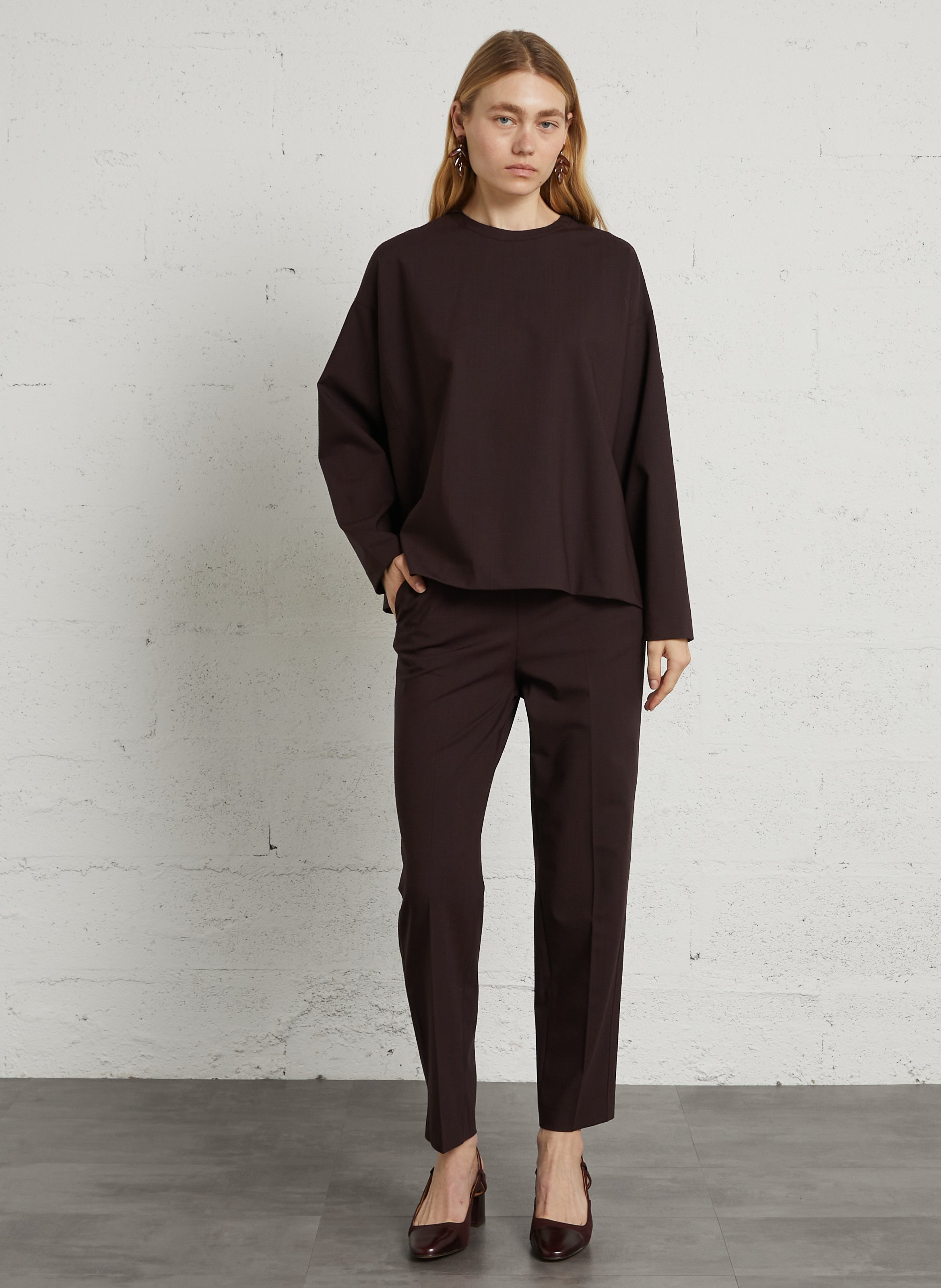 Offene Lackpumps BOCAGE Violett