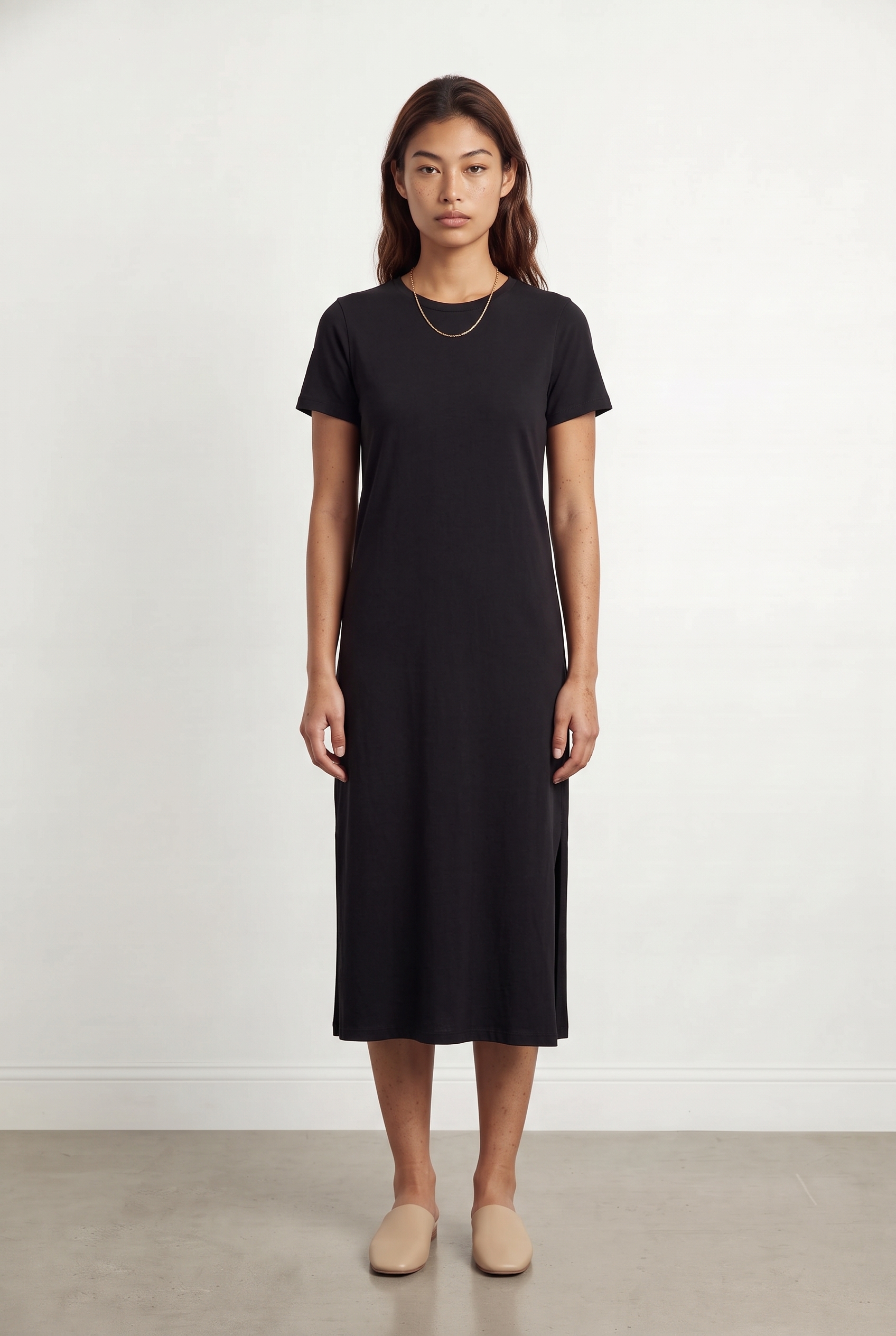 Long dress ORTA - Seconde main Black