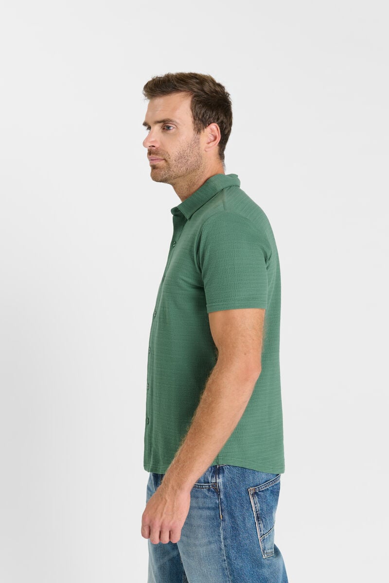 Chemise boutonnée LE TEMPS DES CERISES Vert