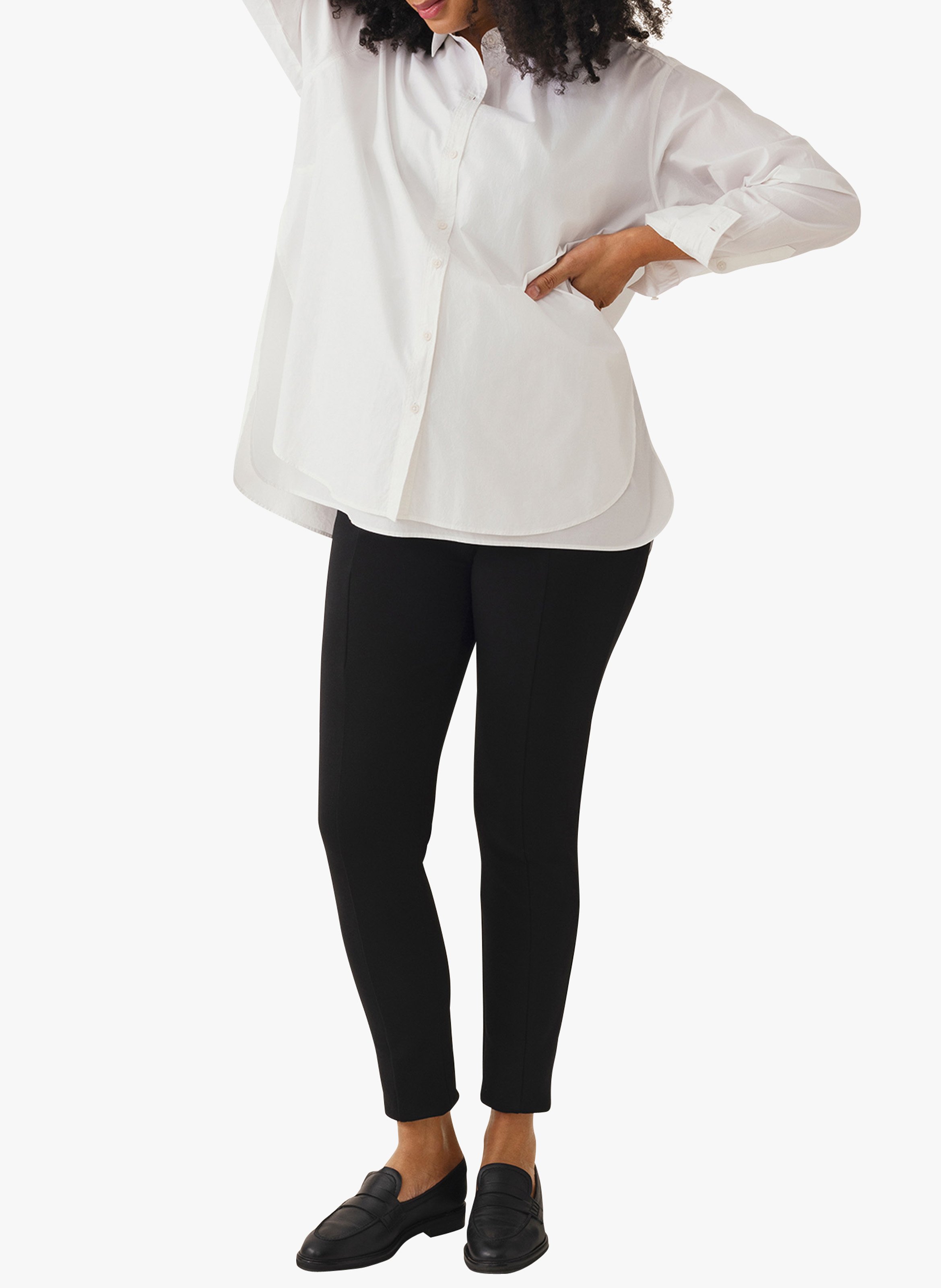 Slim-fit maternity pants BOOB Black