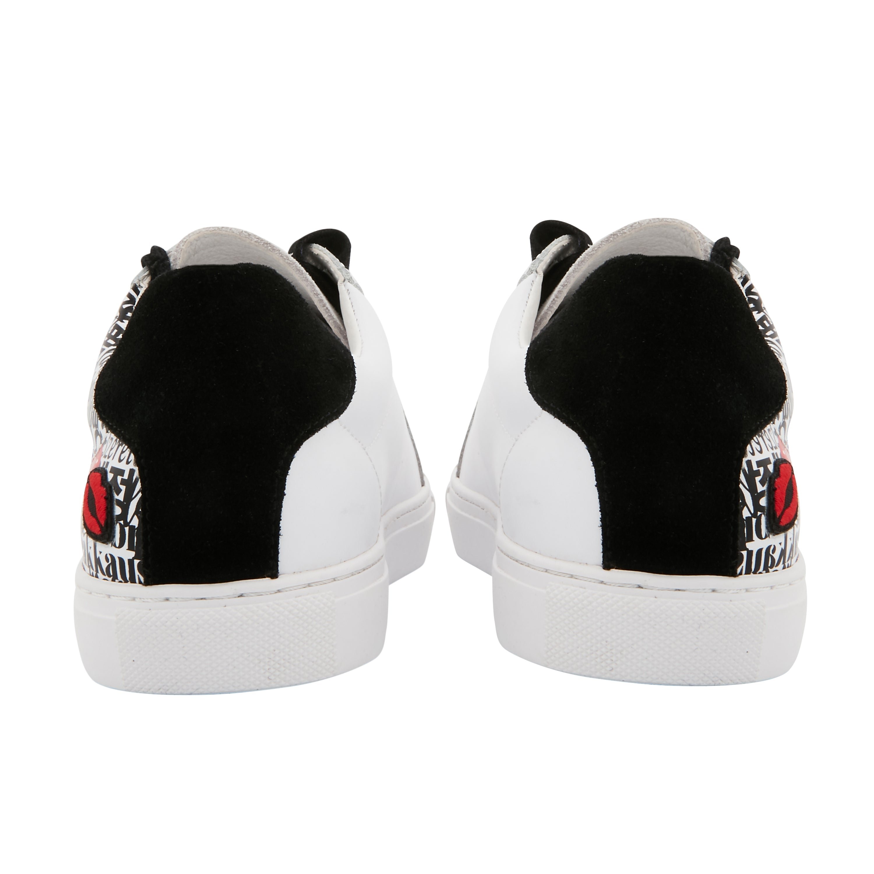 Leather sneakers BONS BAISERS PARIS White