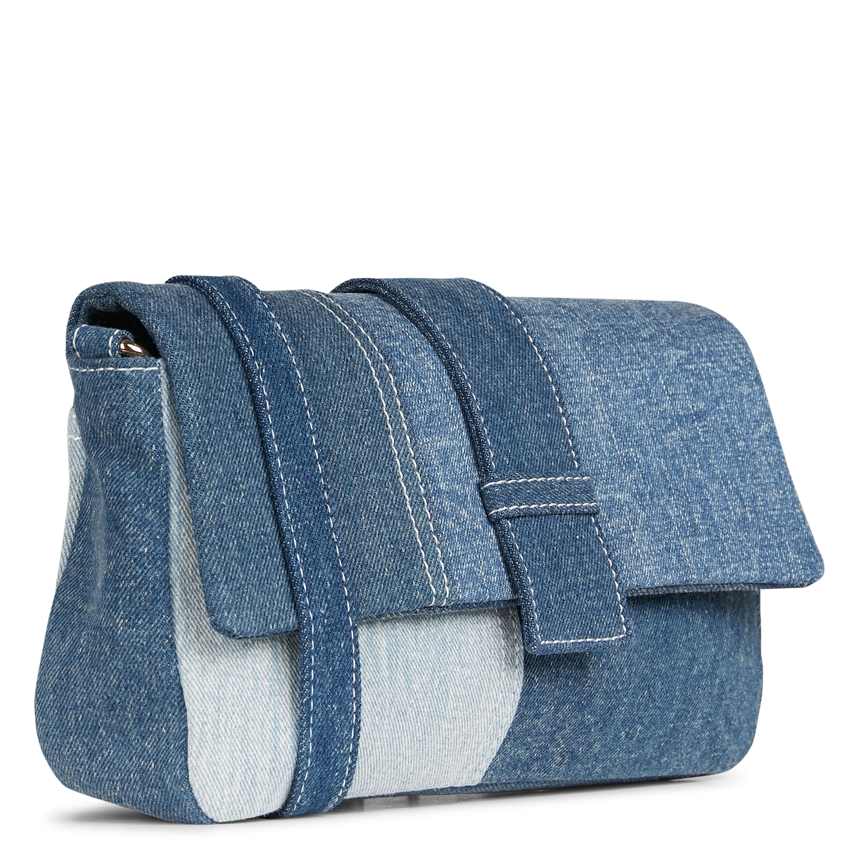 Sac bandoulière en coton AU PRINTEMPS PARIS Bleu