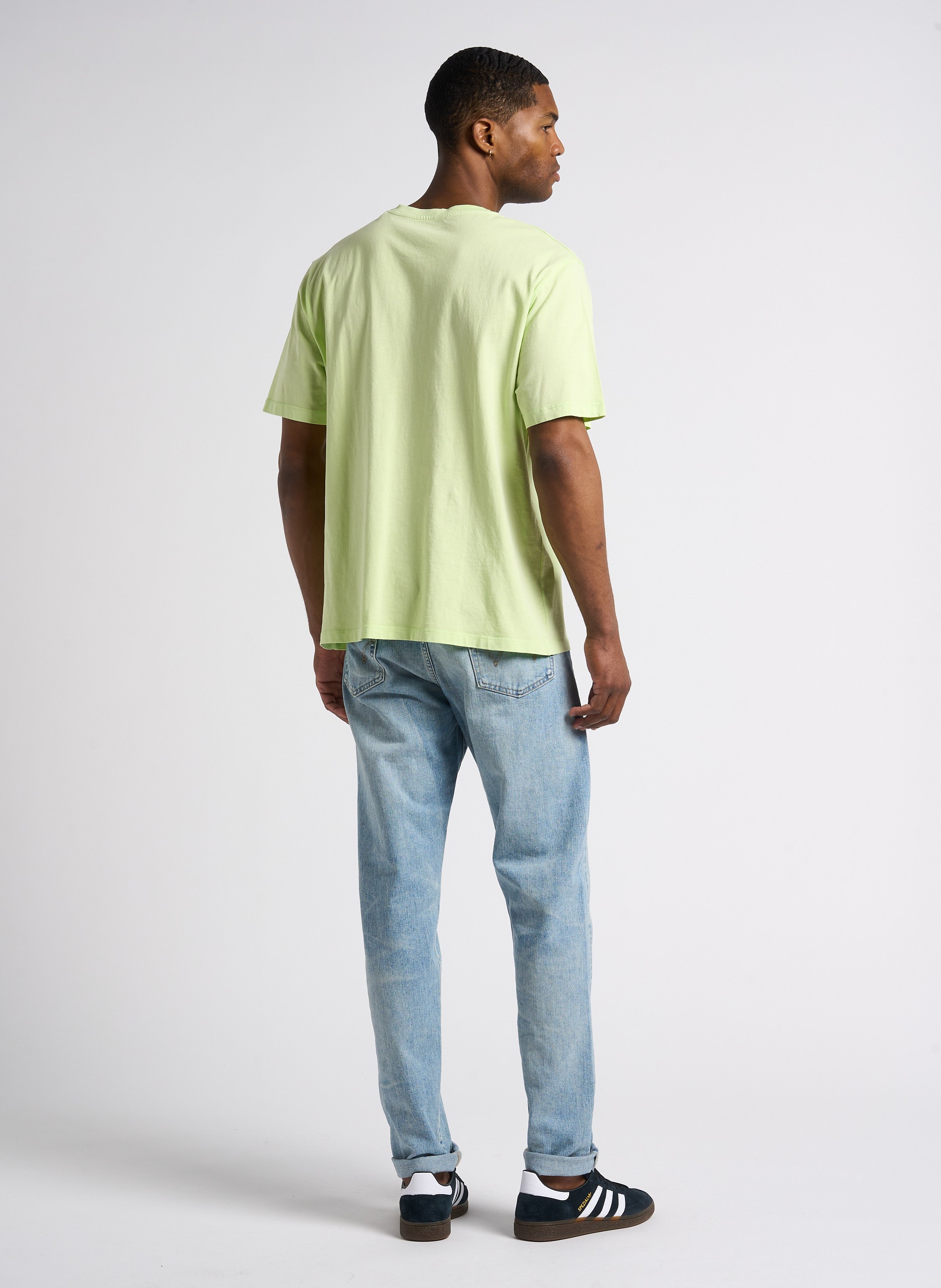 Tapered cotton jeans EDWIN Blue