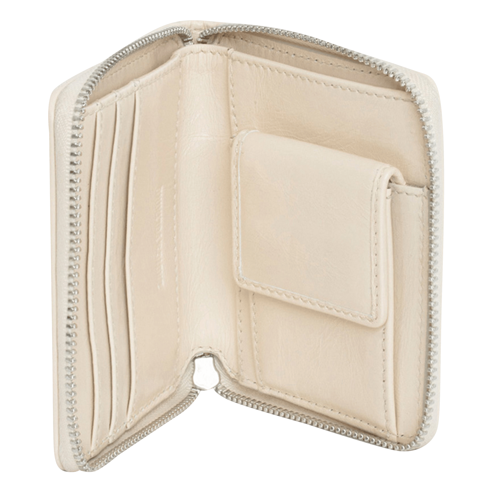 Porte-monnaie en cuir ZADIG&VOLTAIRE Blanc