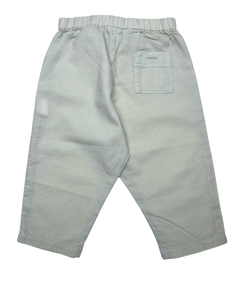 Beige Baby Pants - 12 months BONTON - Seconde Main Beige