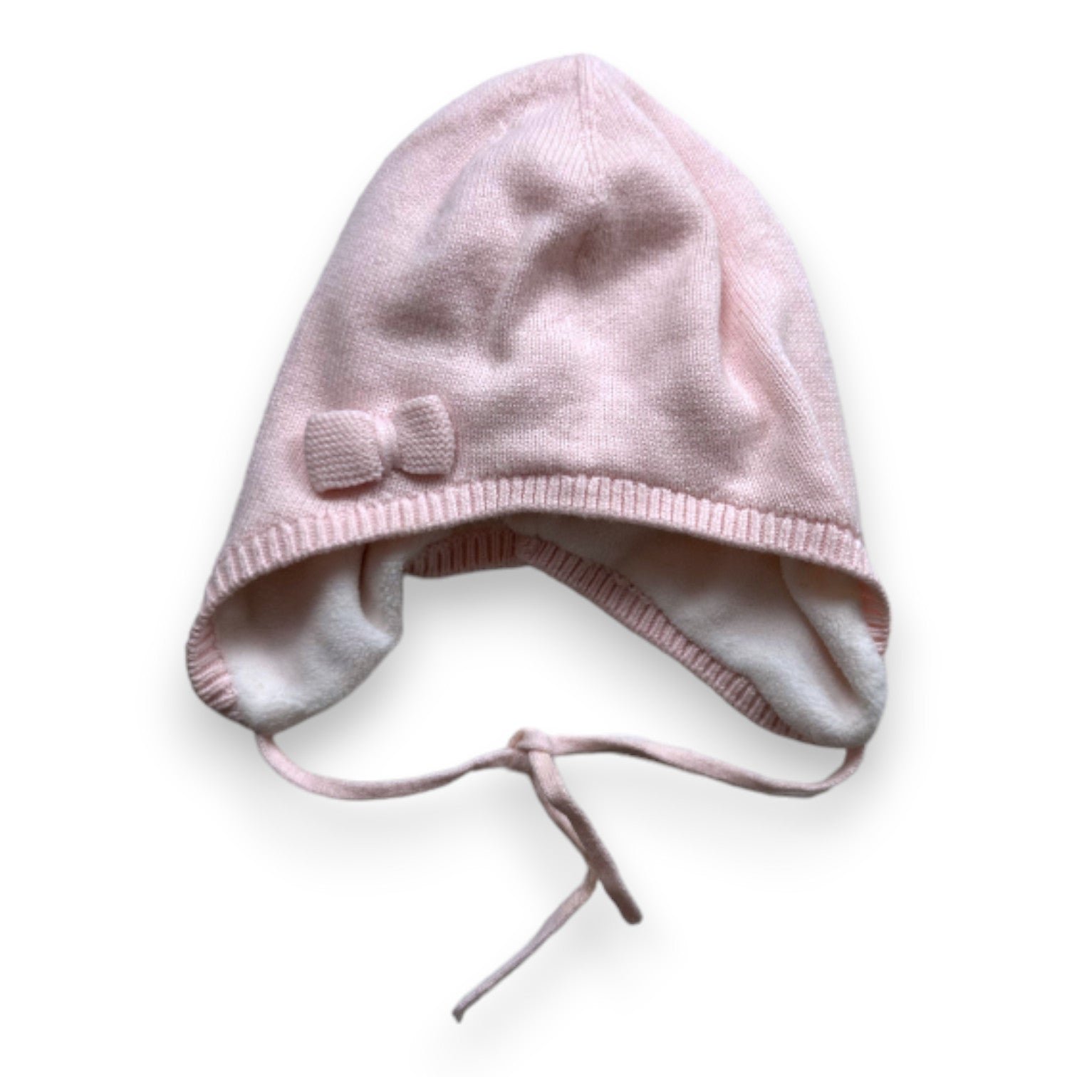 Pink baby beanie - 9 months JACADI - Seconde Main Pink