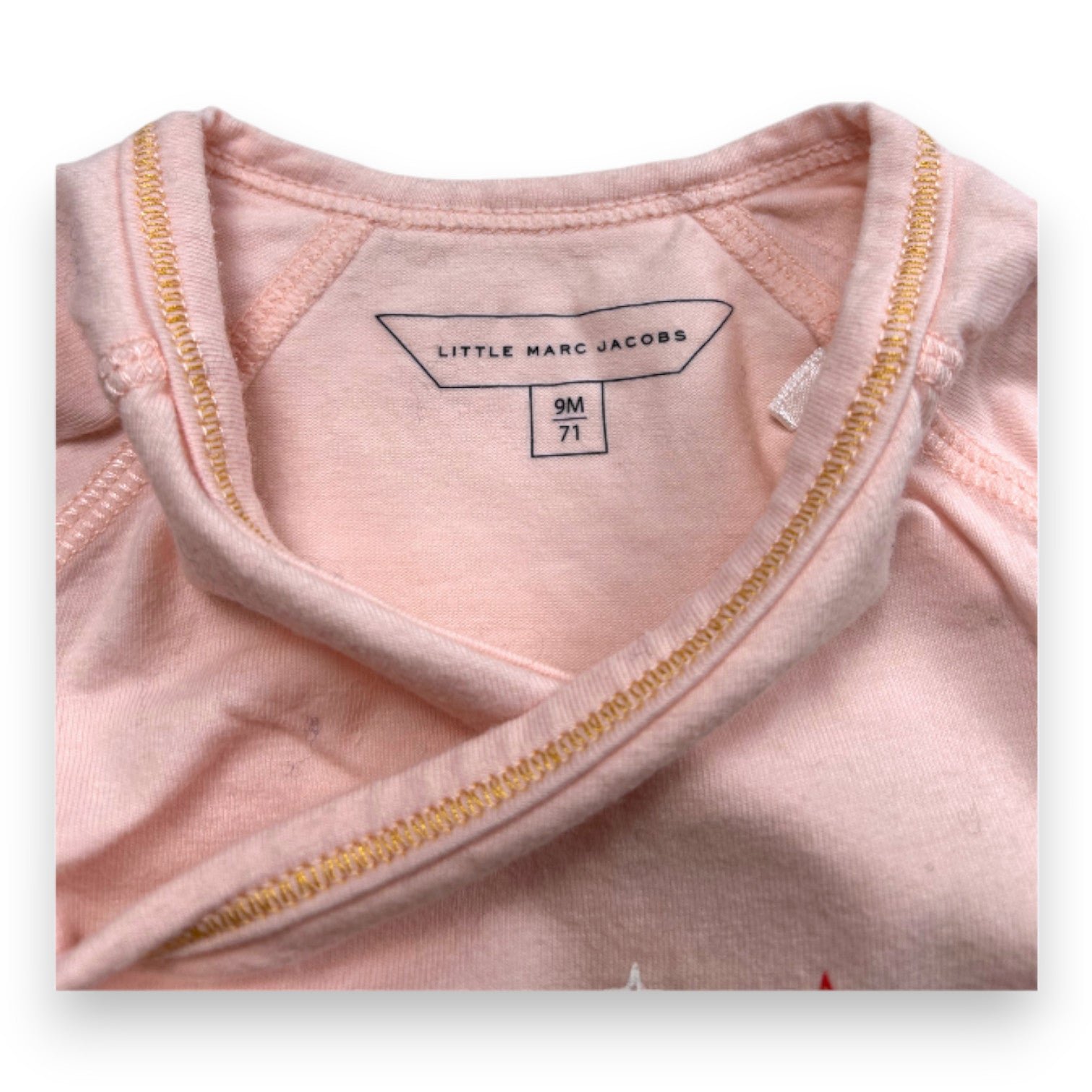 Pink baby bodysuit - 9 months MARC JACOBS - Seconde Main Pink