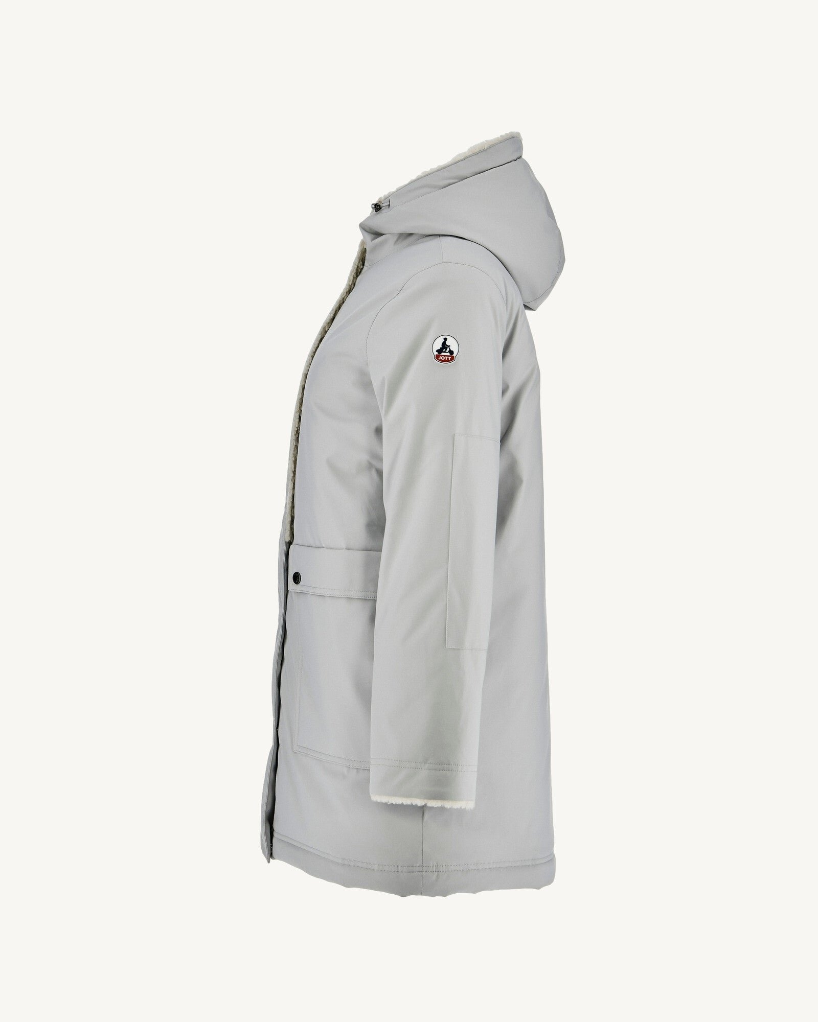 Taiga hooded extreme cold parka JOTT Grey