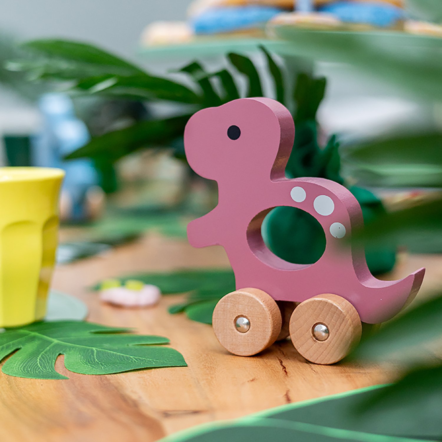 Push-along T-Rex KINDSGUT Red