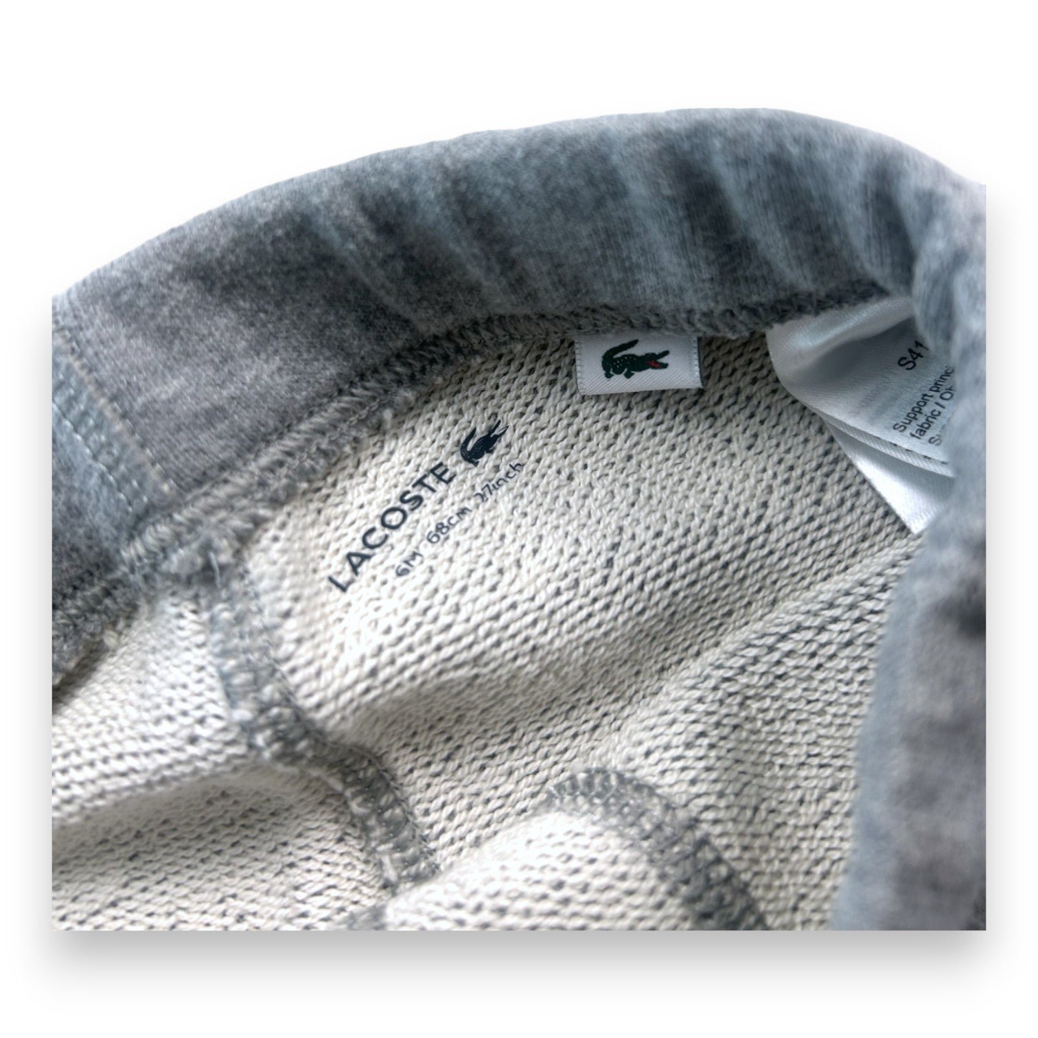 Short baby gray - 6 months LACOSTE - SECONDE MAIN Grey