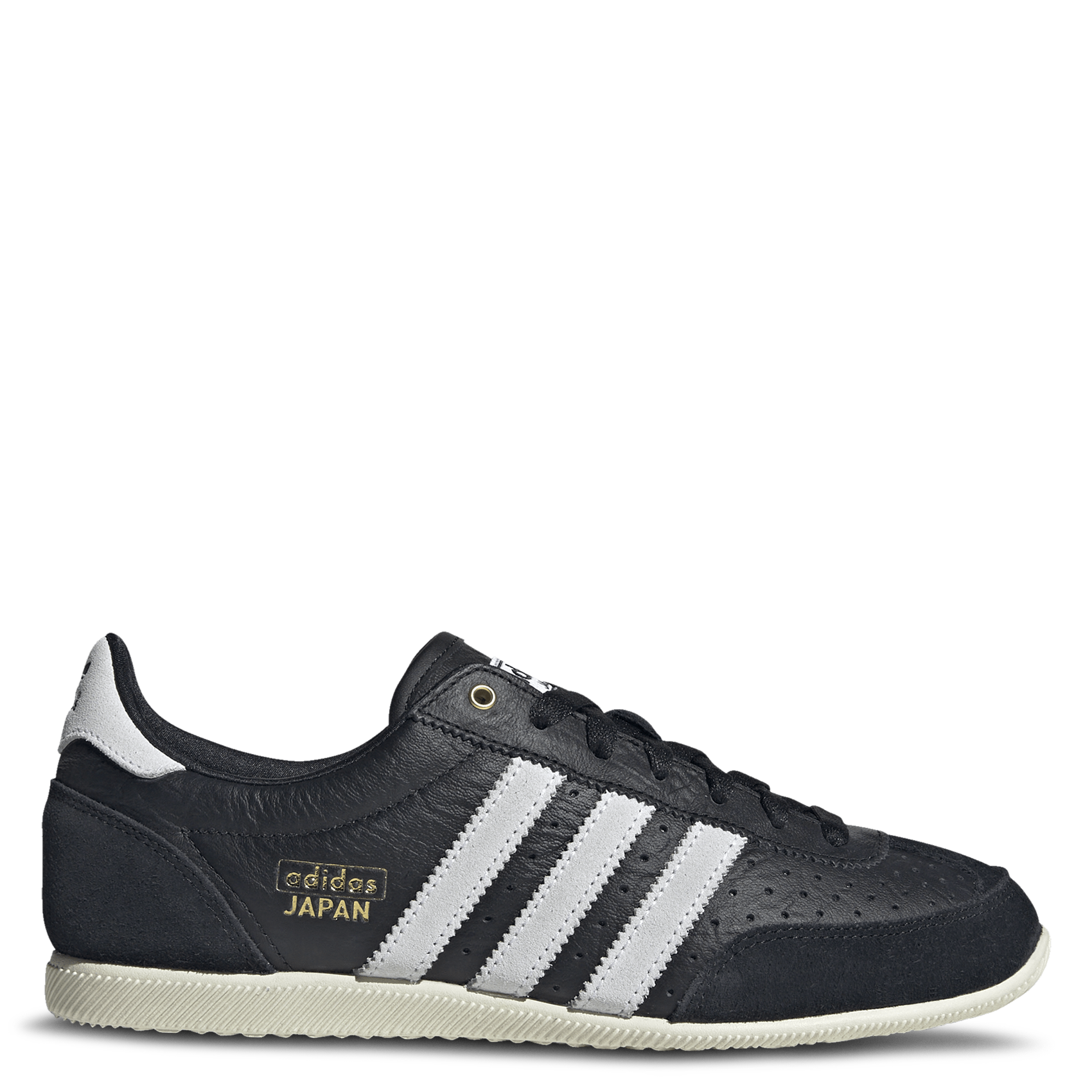 Baskets basses en cuir ADIDAS Noir