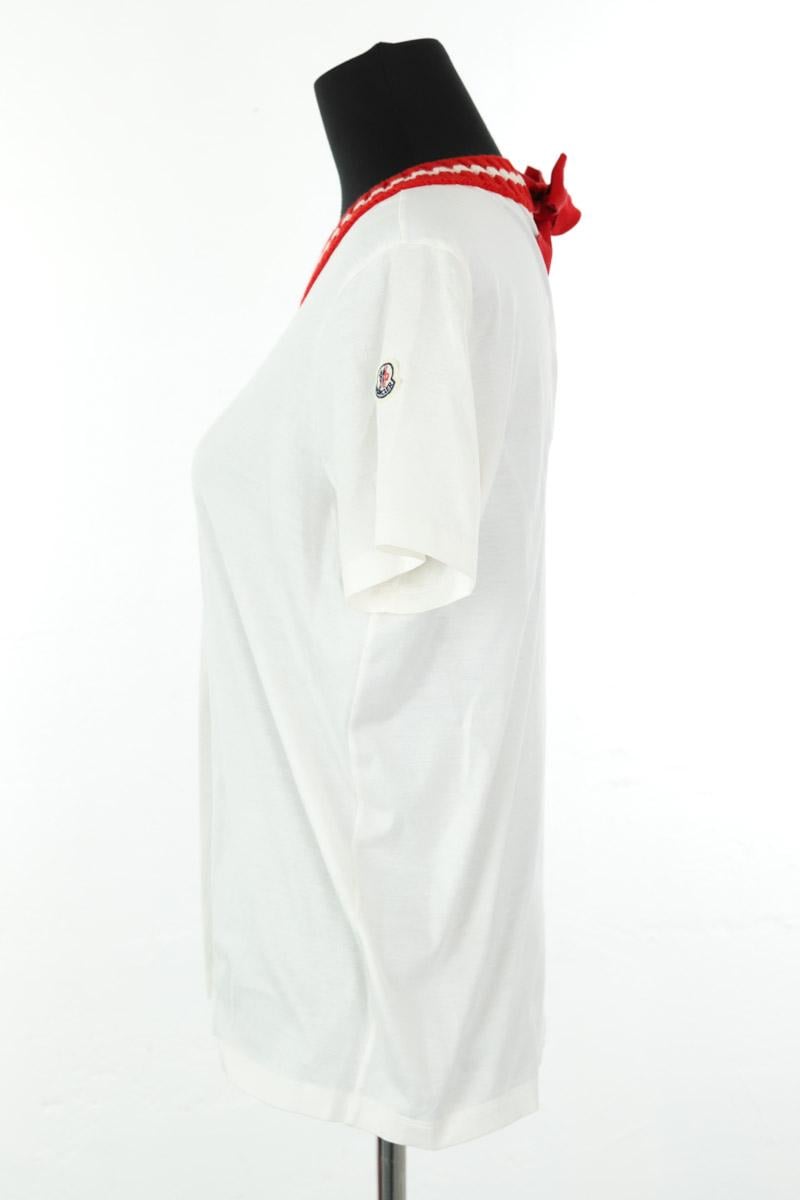 Cotton blouse MONCLER - Seconde Main White