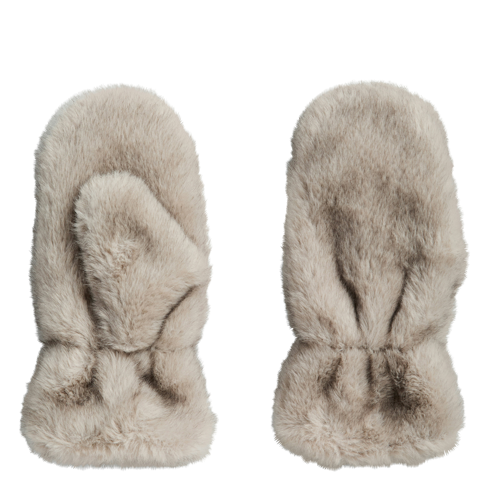 Fausthandschuhe aus Kunstpelz PIECES