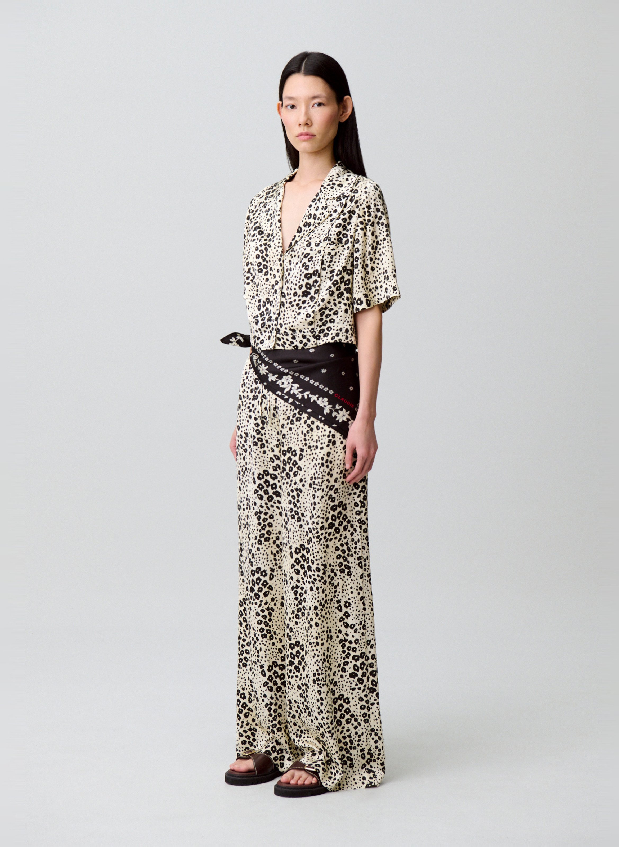 Chemise col tailleur  CLAUDIE PIERLOT Multicolore