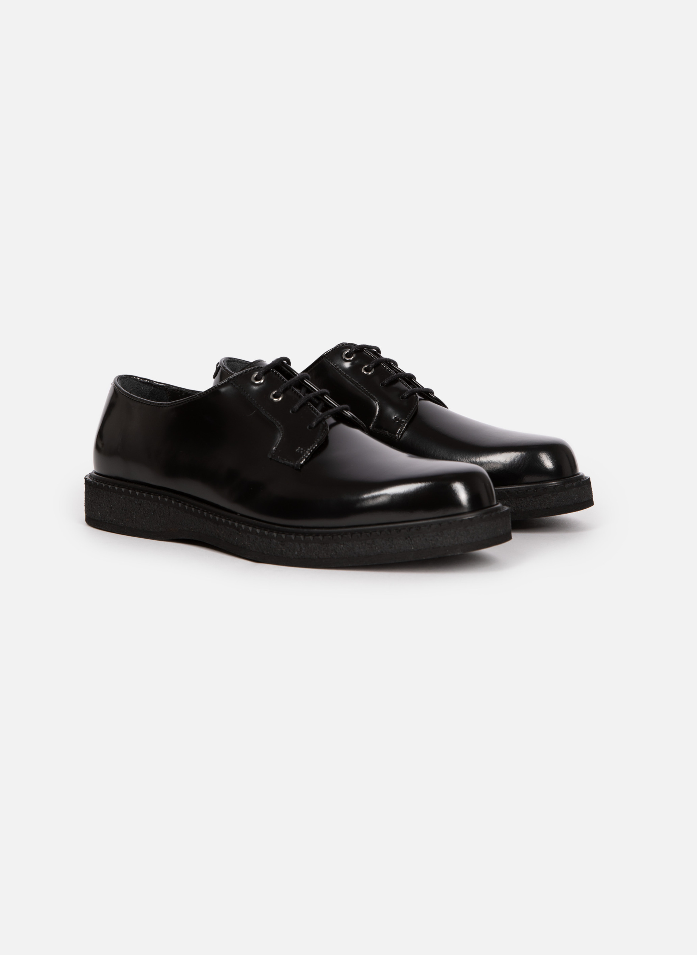 Derbies with leather eyelets THE KOOPLES Black