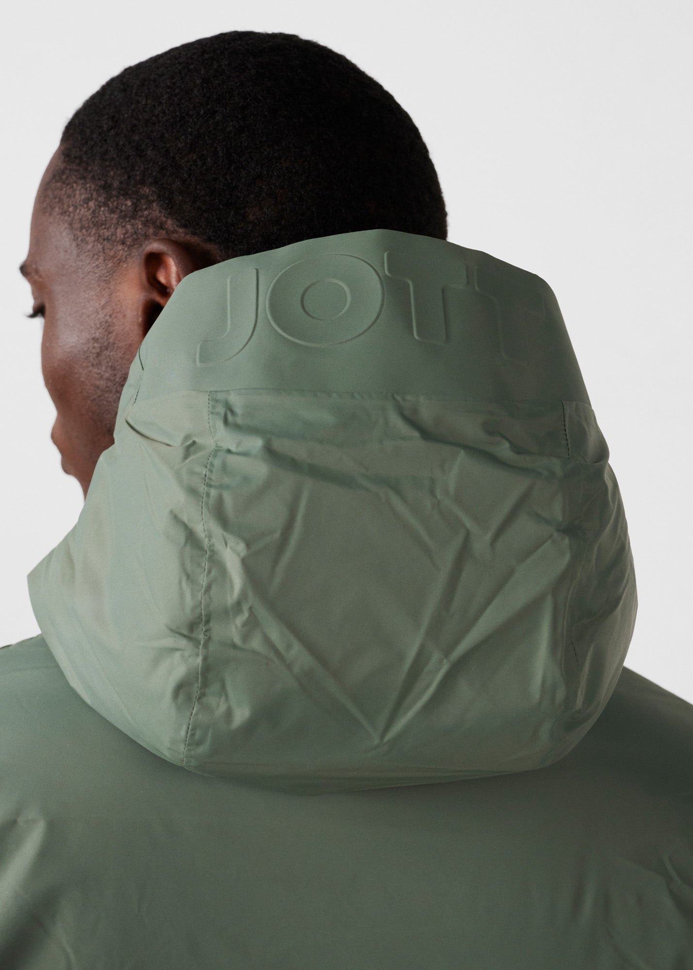 Reversible down jacket [color]/bluestone brummen JOTT Green