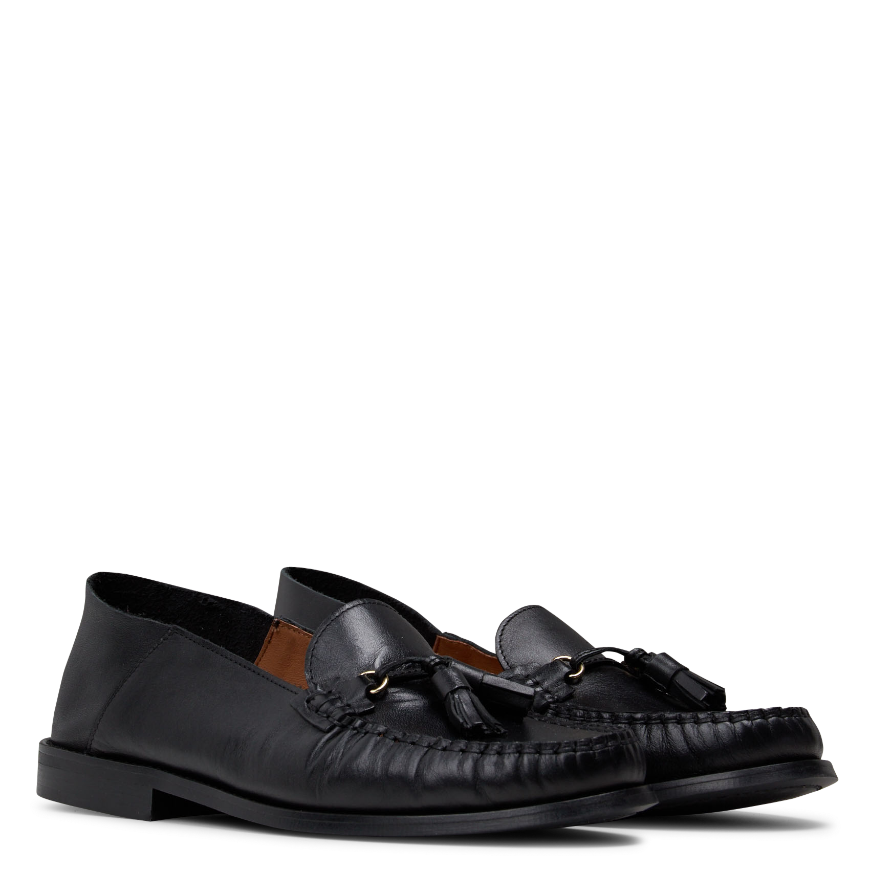 Mocasssins en cuir MELLOW YELLOW Noir