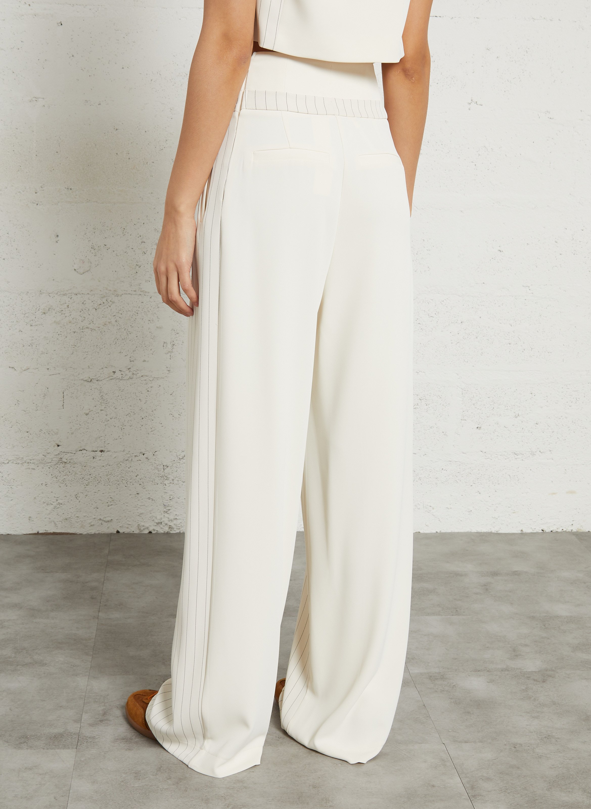 Straight striped trousers  IMPERIAL Beige