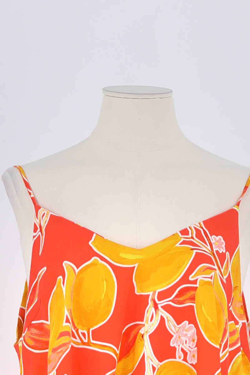 Top sans manche MODETROTTER - Seconde Main Orange