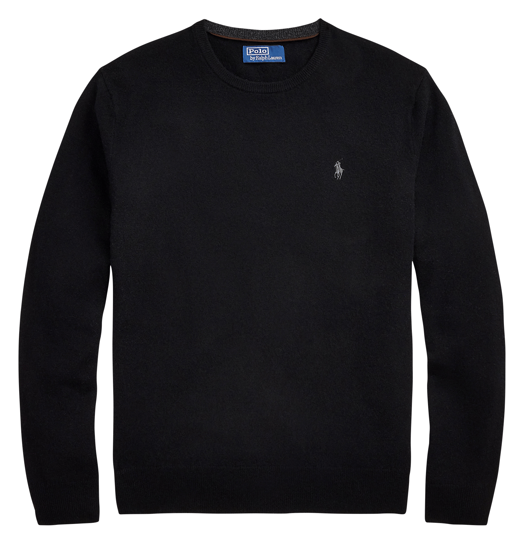 Pull col rond en laine POLO RALPH LAUREN Noir