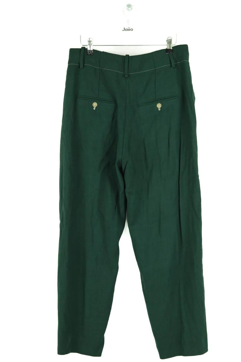 Straight-cut pants ISABEL MARANT - Seconde Main Green
