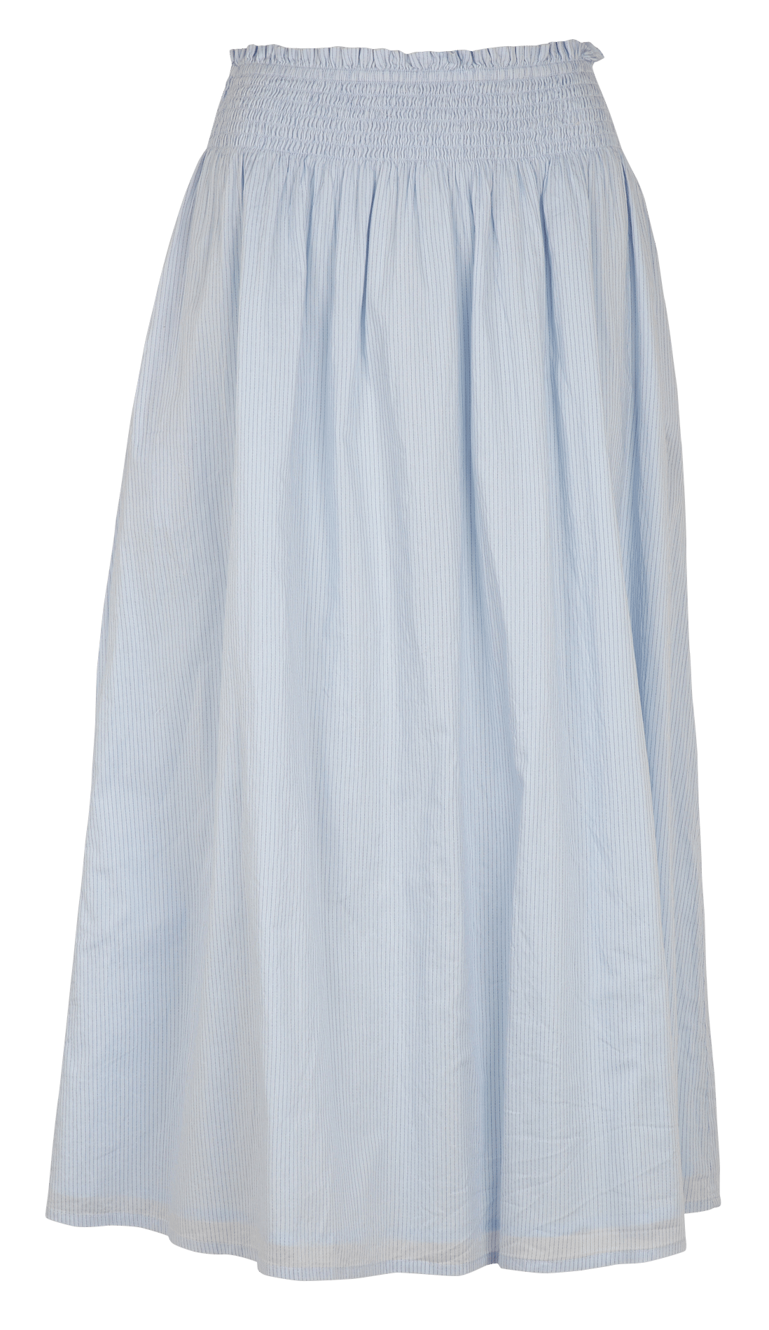 Flared cotton midi skirt MAISON 123 Blue