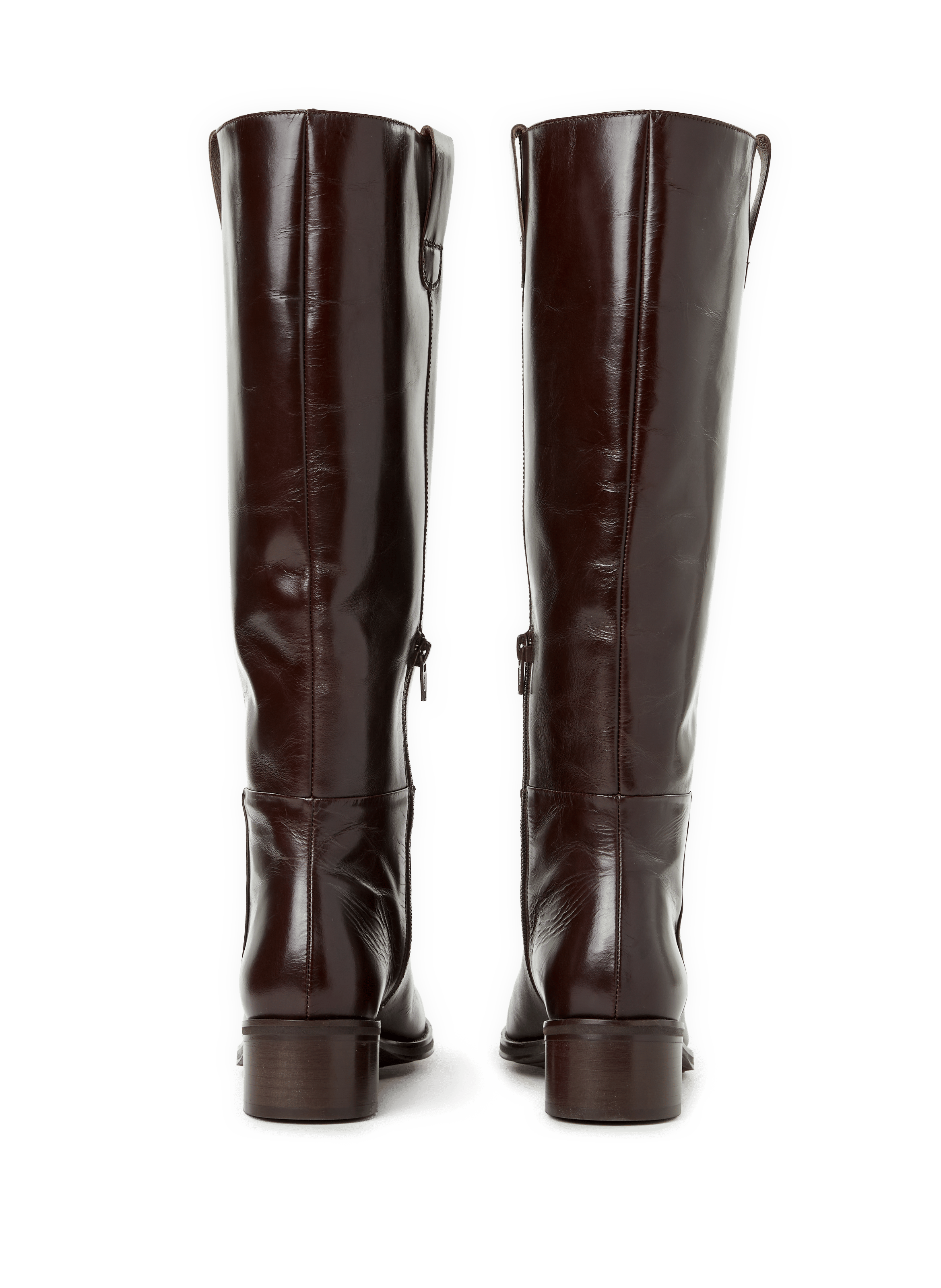 Barbara brown leather riding boots SAISON 1865 Brown