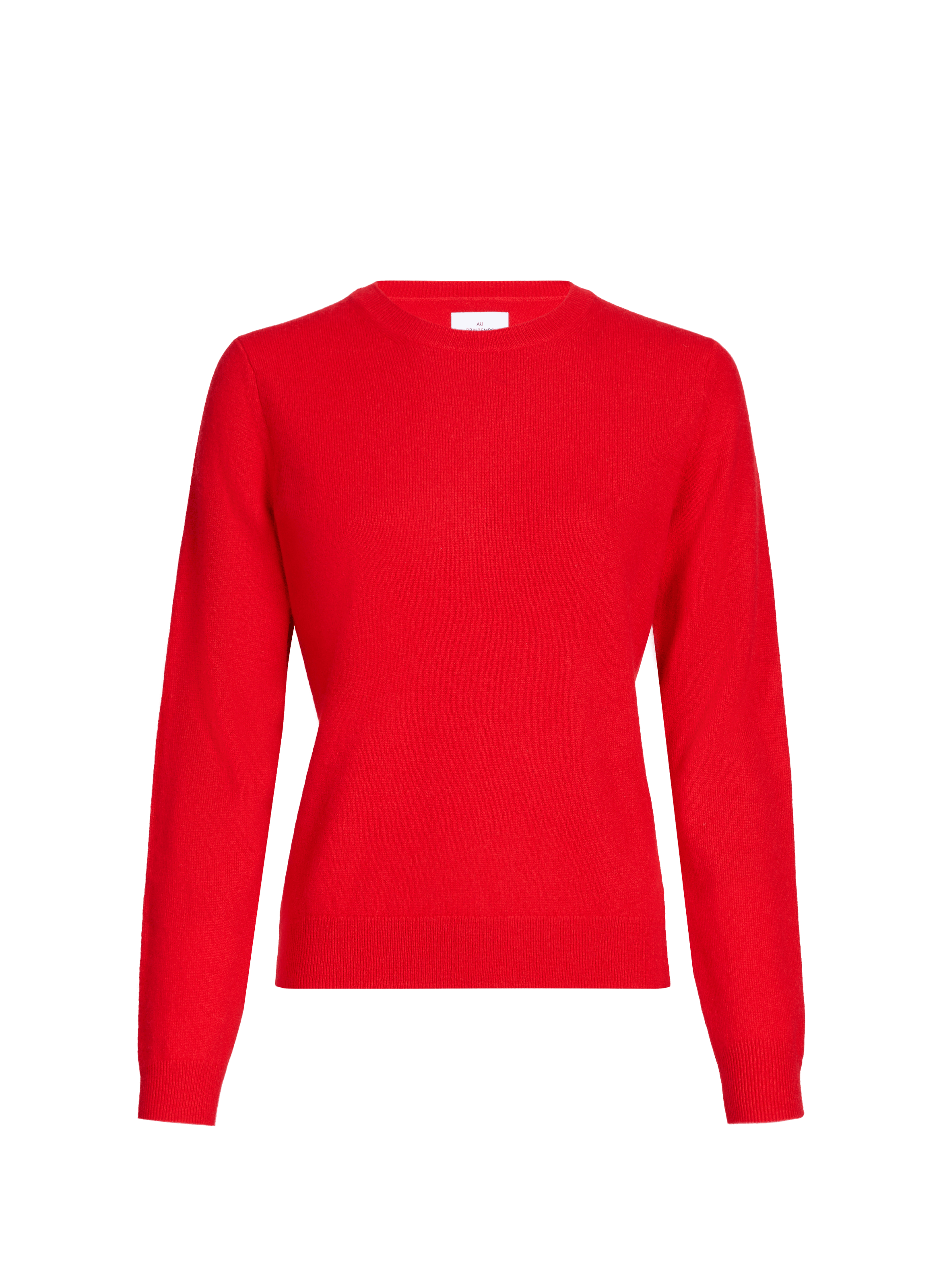 Cashmere sweater AU PRINTEMPS PARIS Red