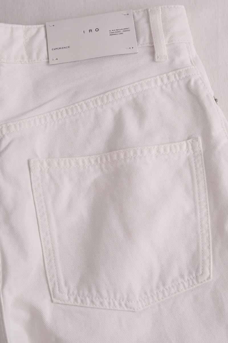 Jean droit IRO - Seconde Main Blanc