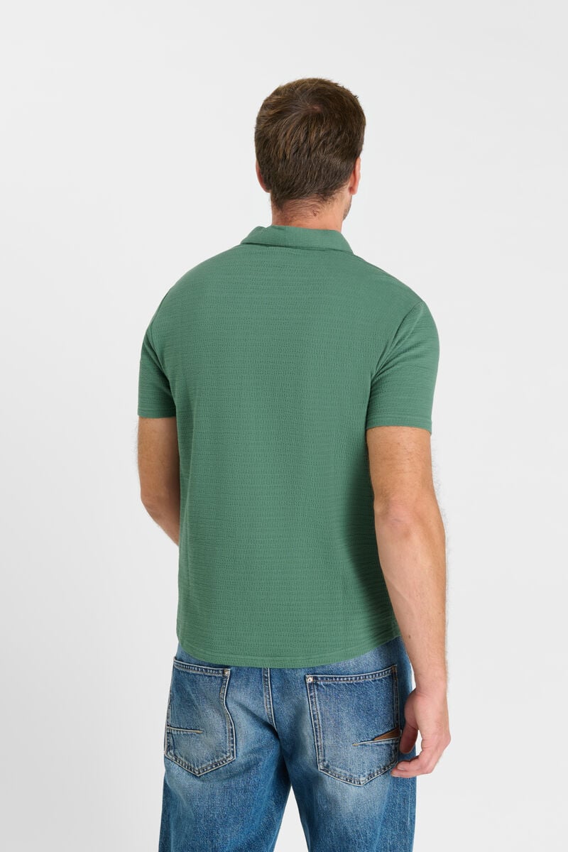 Chemise boutonnée LE TEMPS DES CERISES Vert