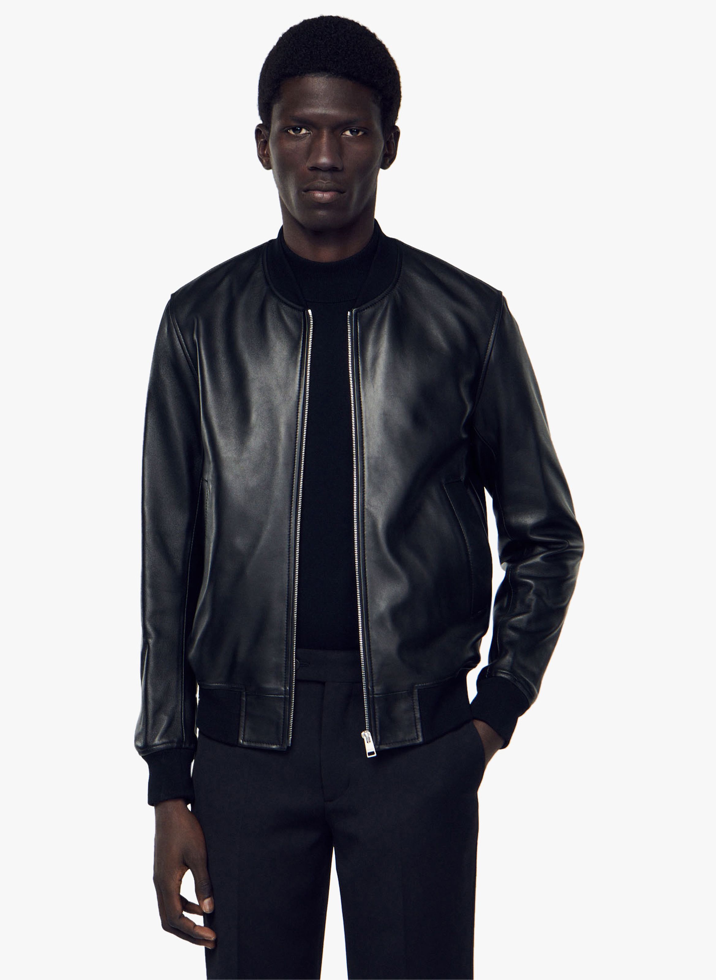 Blouson teddy 2024 noir