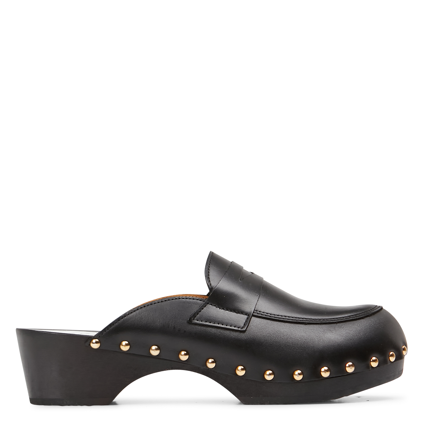 Mokassin-Clogs aus Leder SABOTS YOUYOU Schwarz