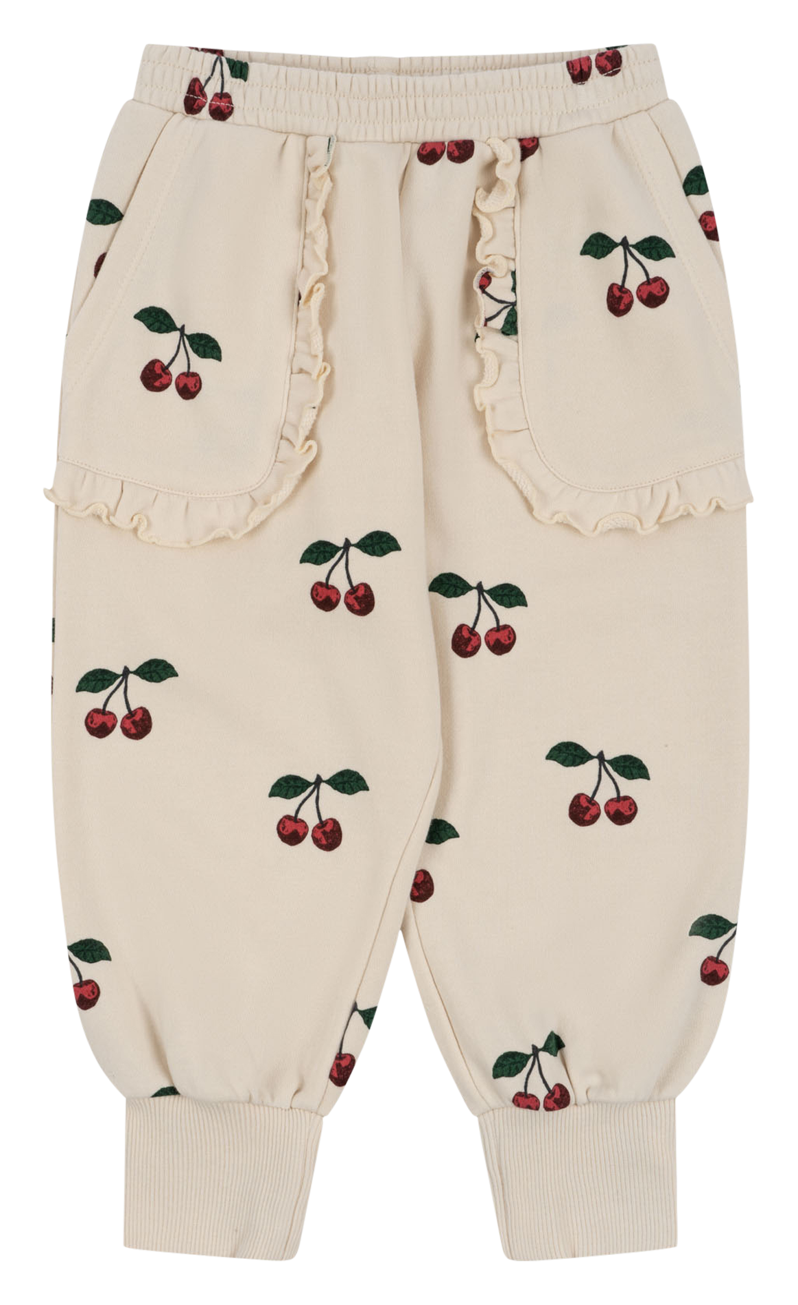 Jogging à imprimé en coton bio mélangé KONGES SLOJD Rose