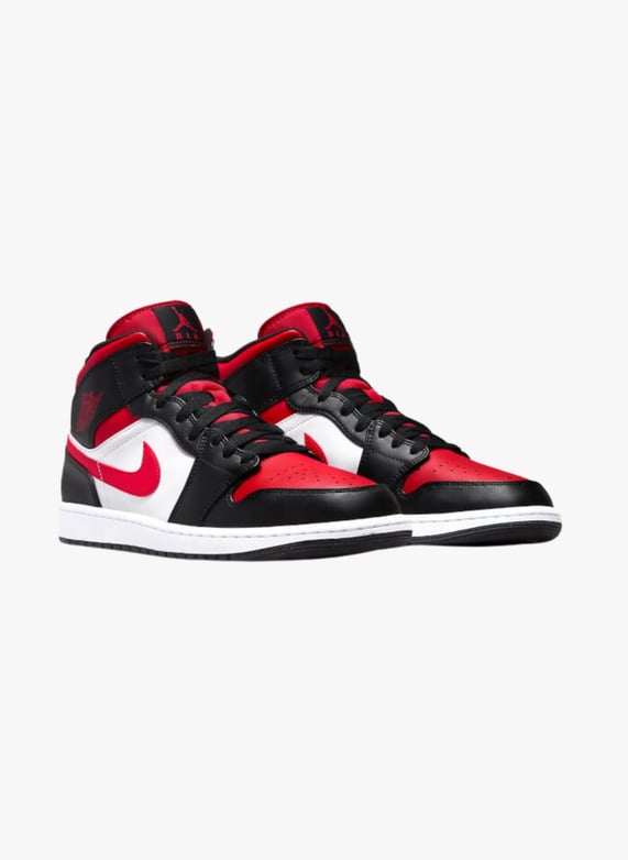 Air Jordan 1 Mid Alternate Bred Toe gs Air Jordan Mid Red Nike Femme 8163219374345 Place des Tendances