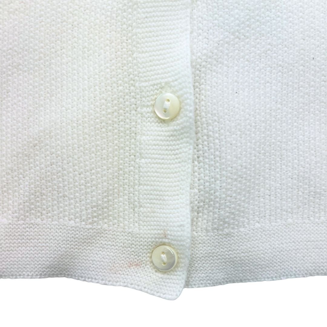 White Baby Cardigan - 12 months BONPOINT - Seconde Main White