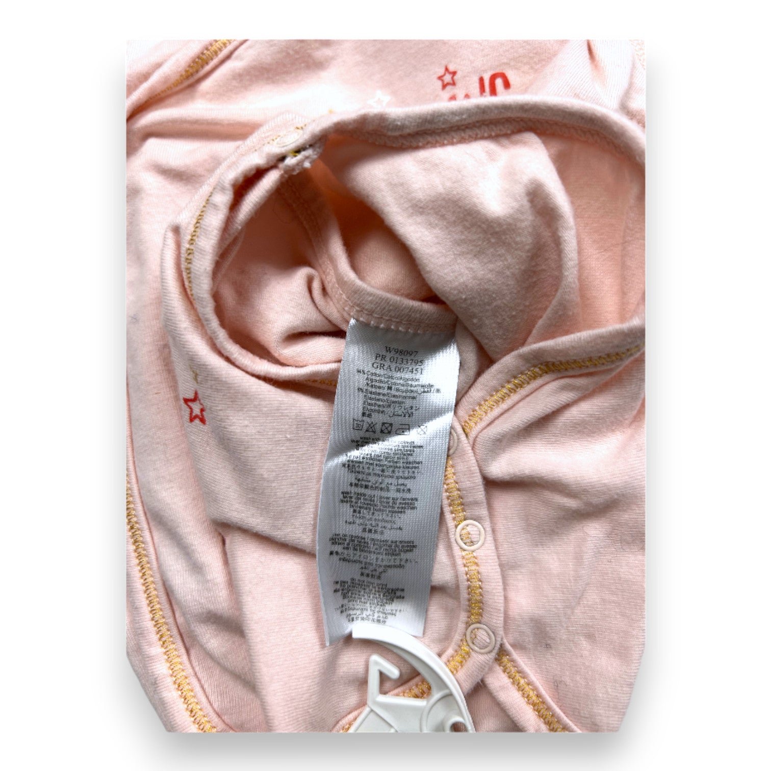 Pink baby bodysuit - 9 months MARC JACOBS - Seconde Main Pink