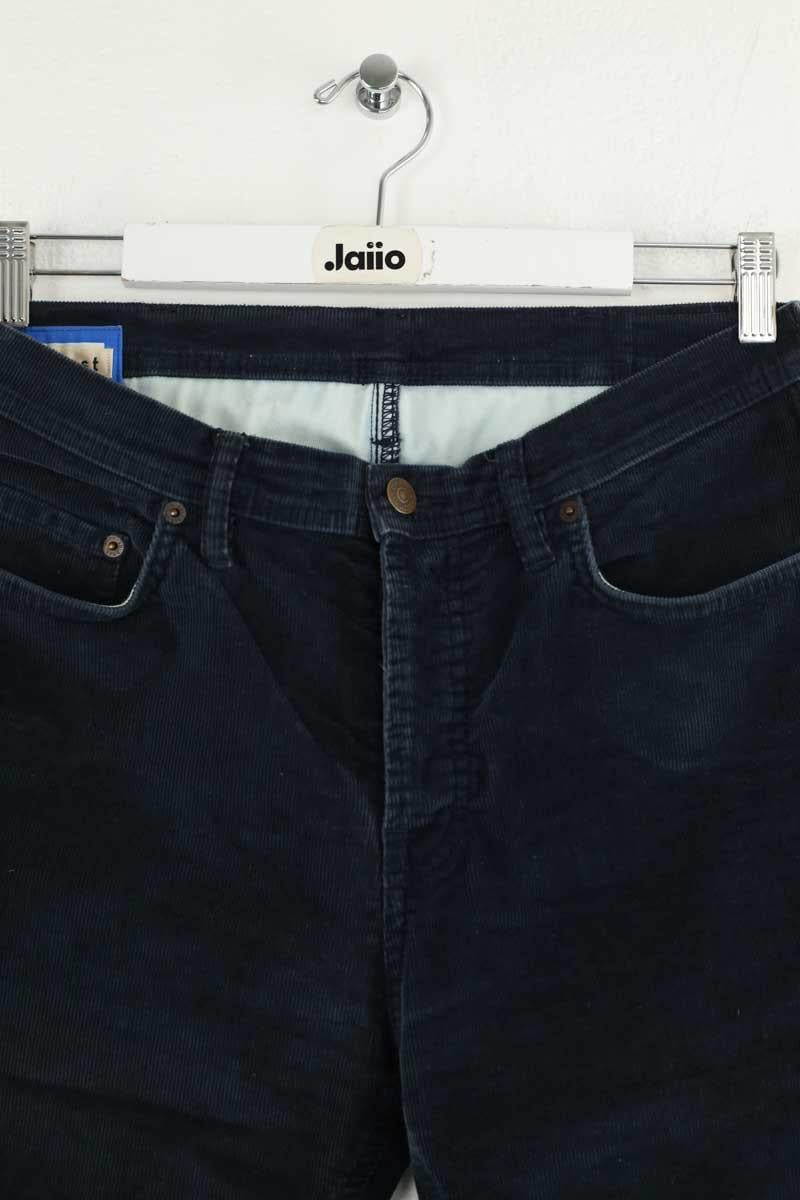 Straight leg bla konst cotton trousers ACNE STUDIOS - Seconde Main Blue