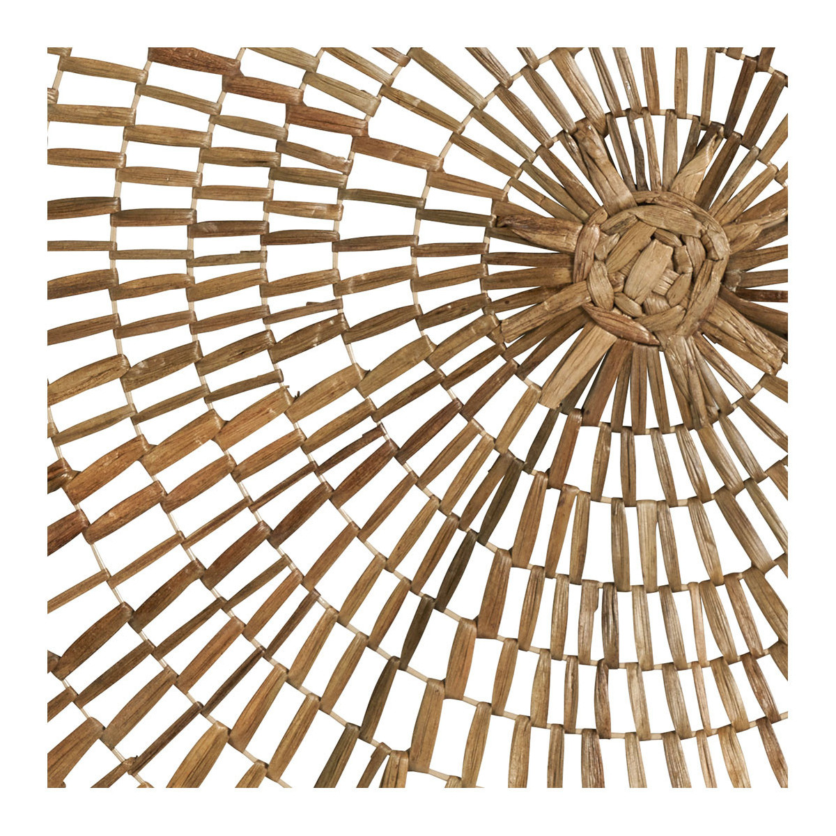 Décoration murale osier naturel BLANC D'IVOIRE Beige