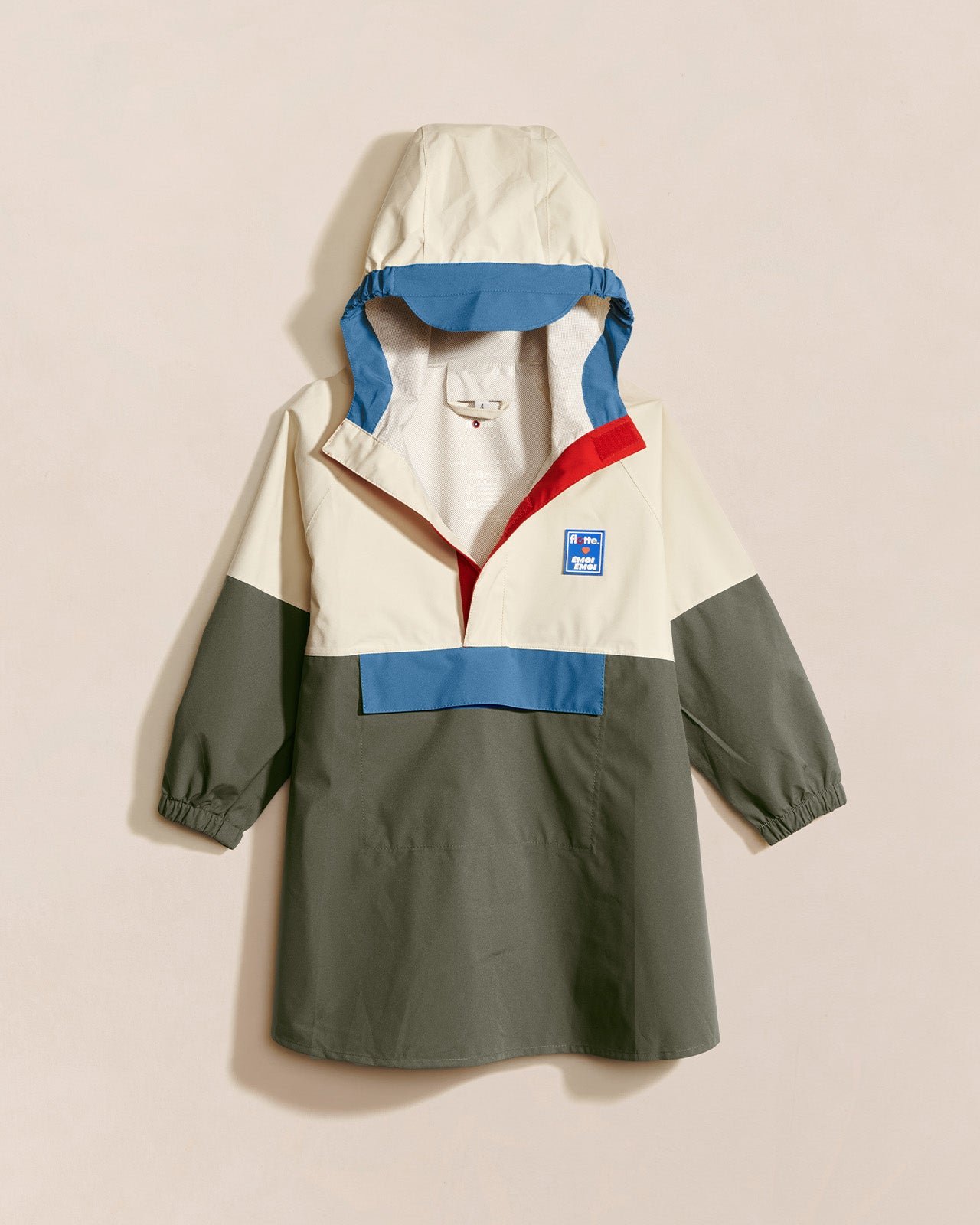 The khaki rain cape EMOI EMOI Green