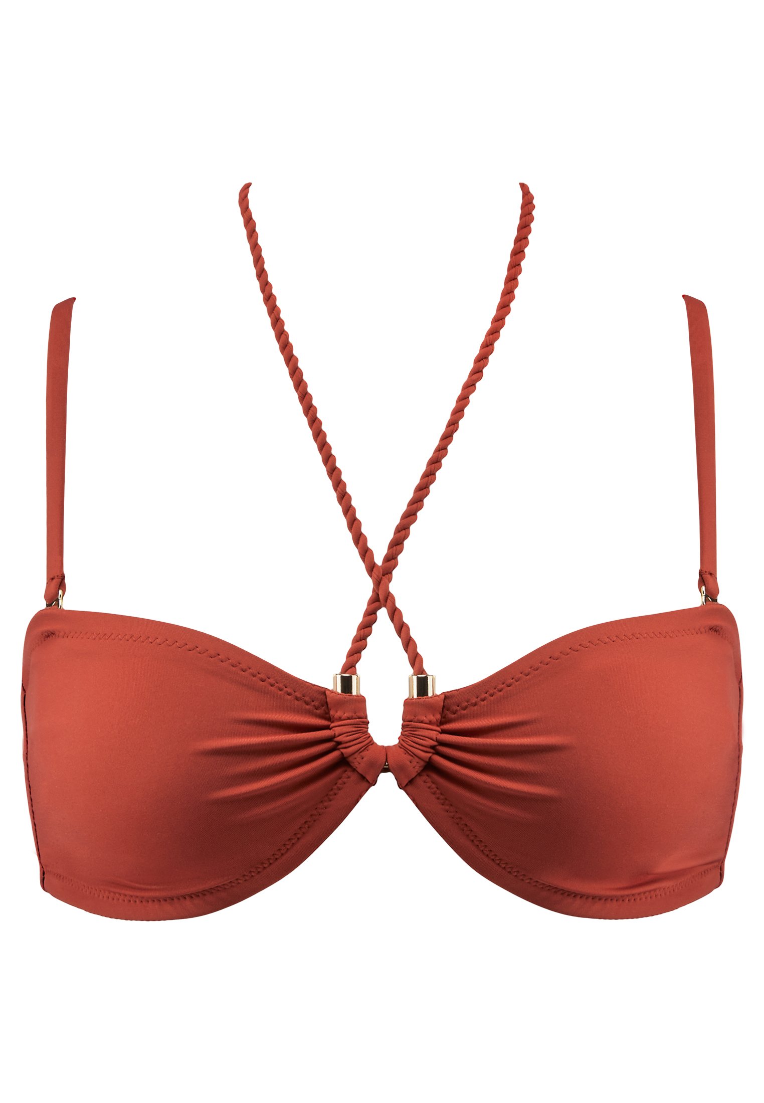 Bandeau bikini top AUBADE Red
