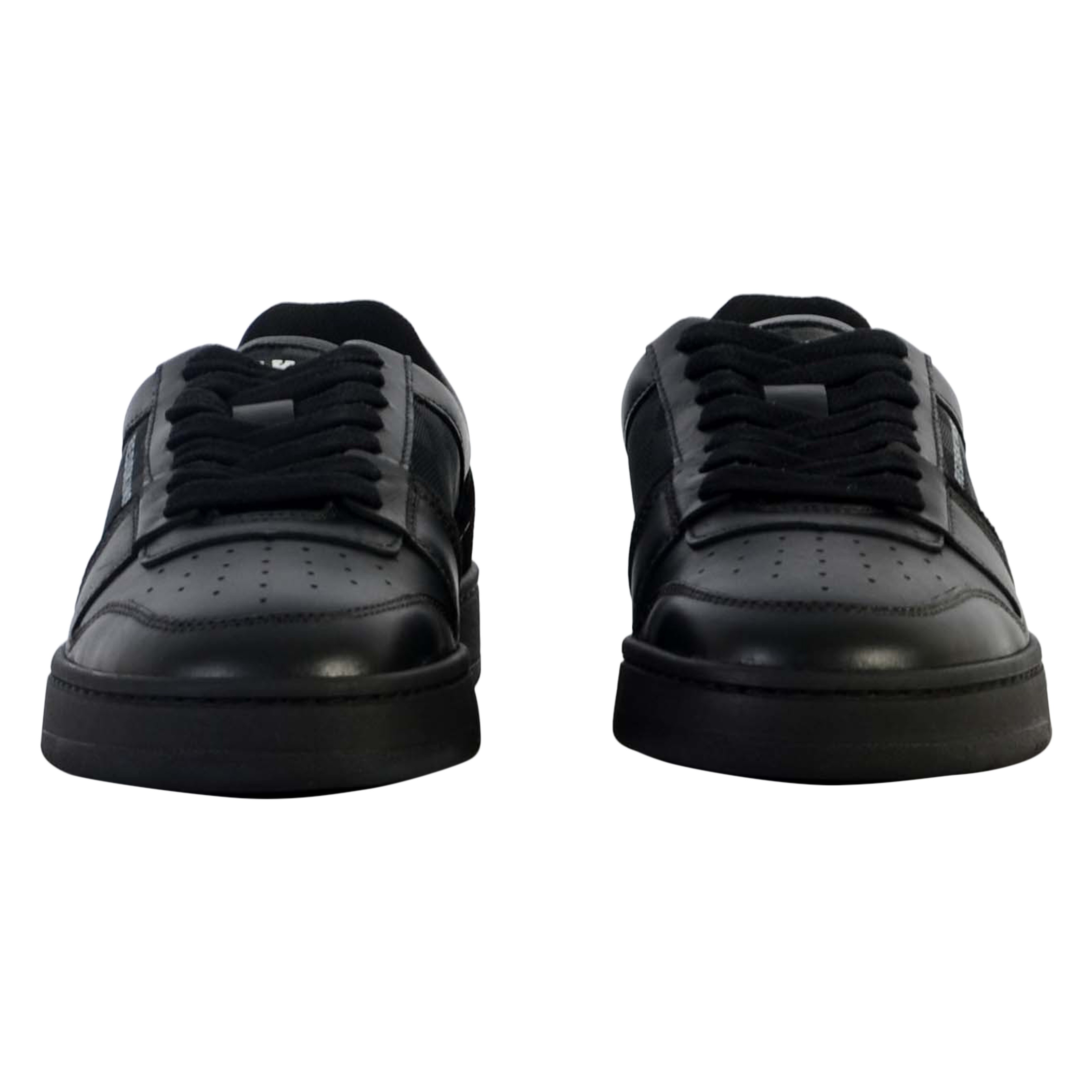 Basket cuir  attrait REDSKINS Noir